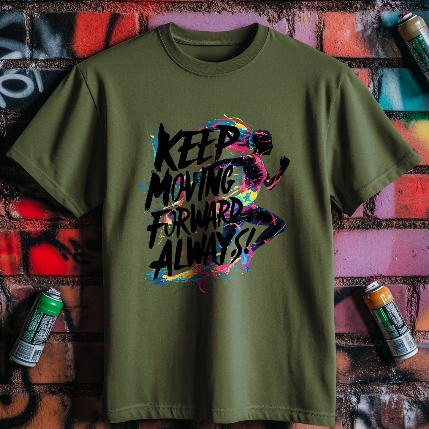 Motivation 12 T-Shirt Keep Moving Forward!