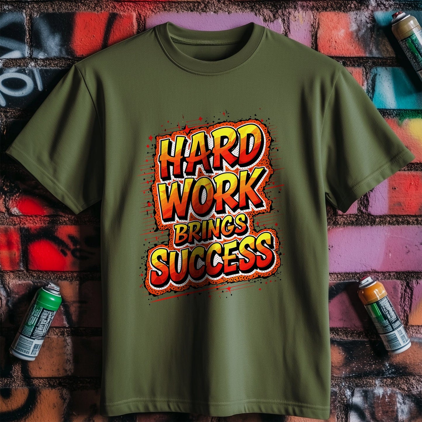 Motivation 83 T-Shirt Hard Work brings success