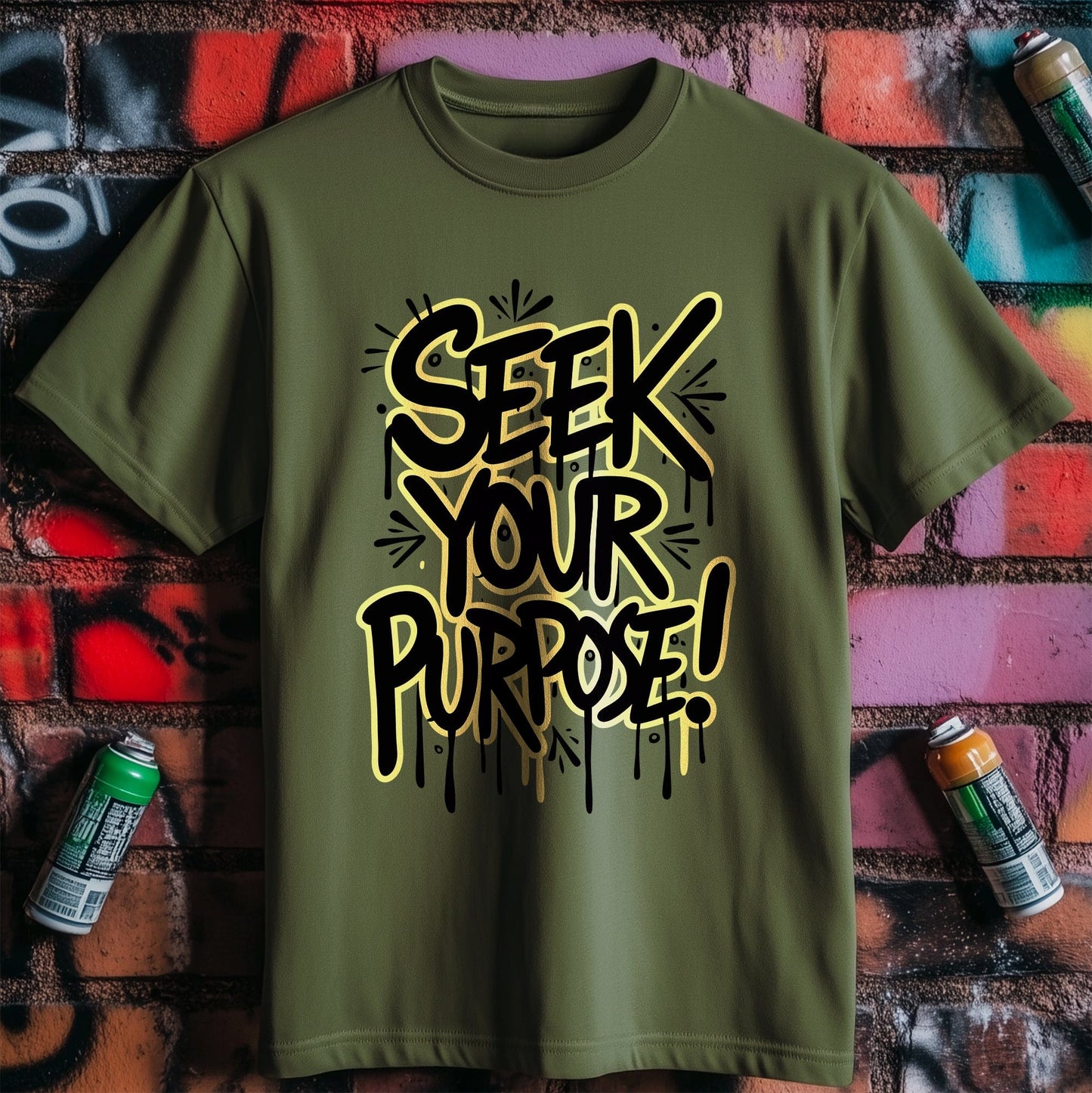 Motivation 85 T-Shirt  Seek Your Purpose
