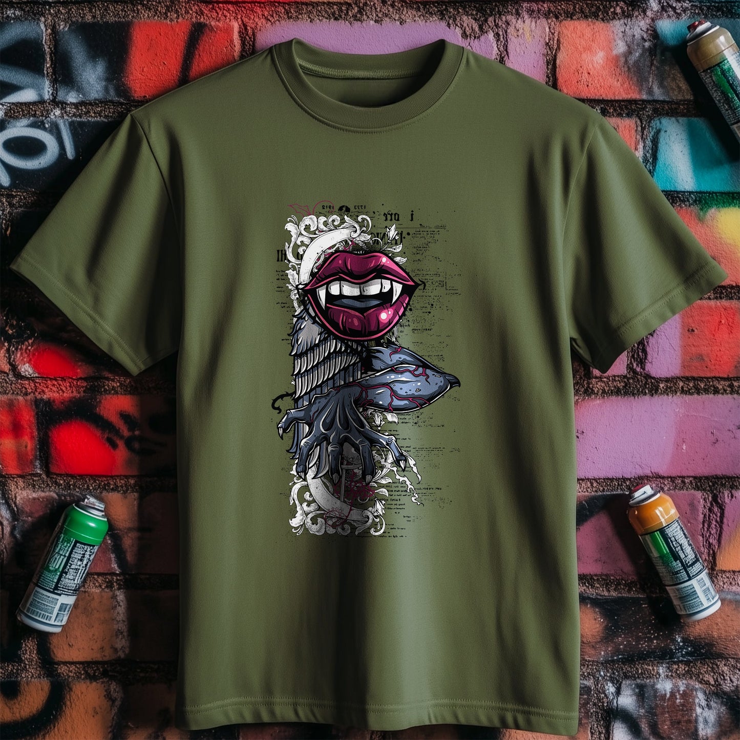 Vampire Claw T-shirt - Hooked on