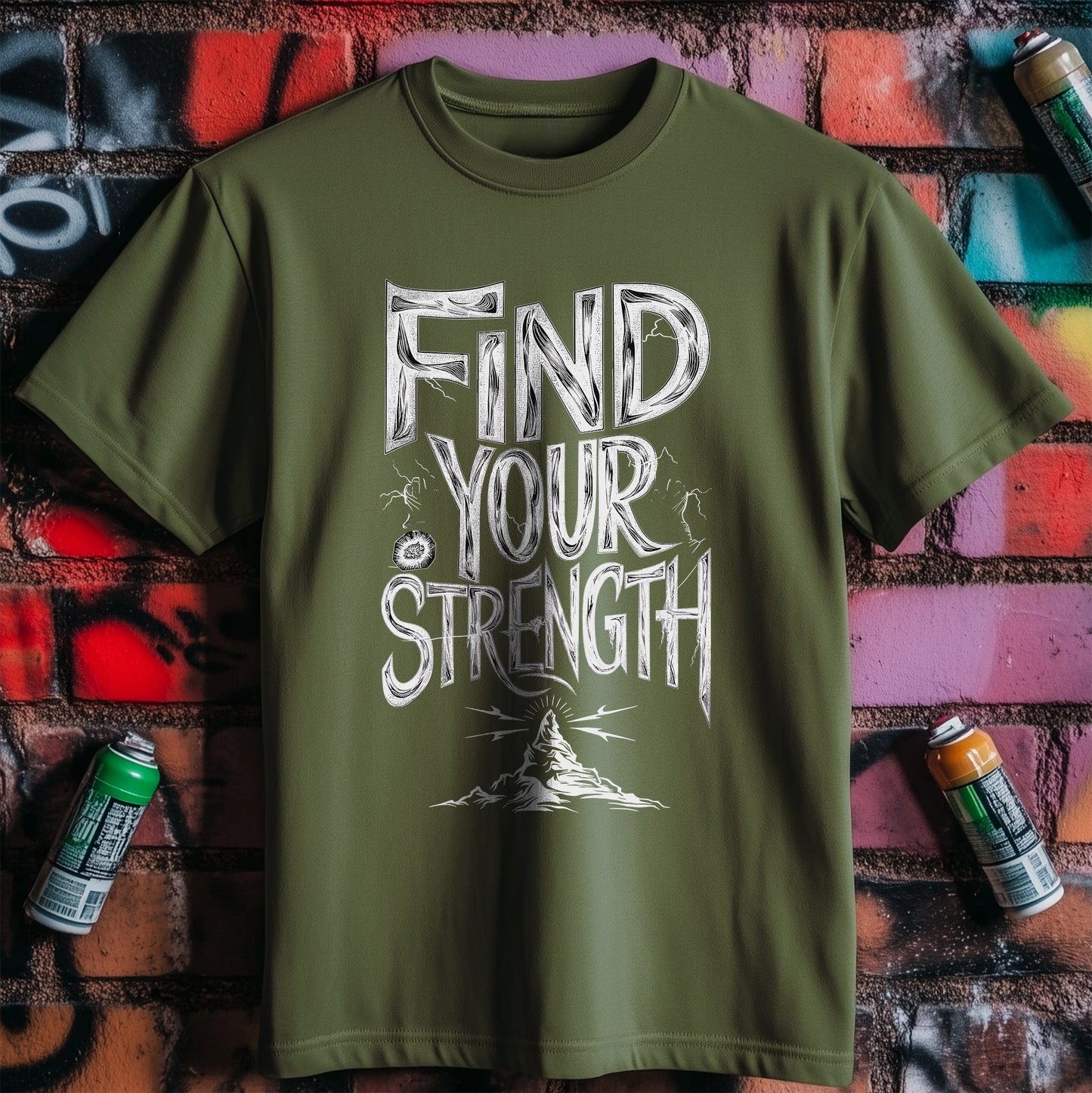 Motivation 7 T-shirt Find your strength