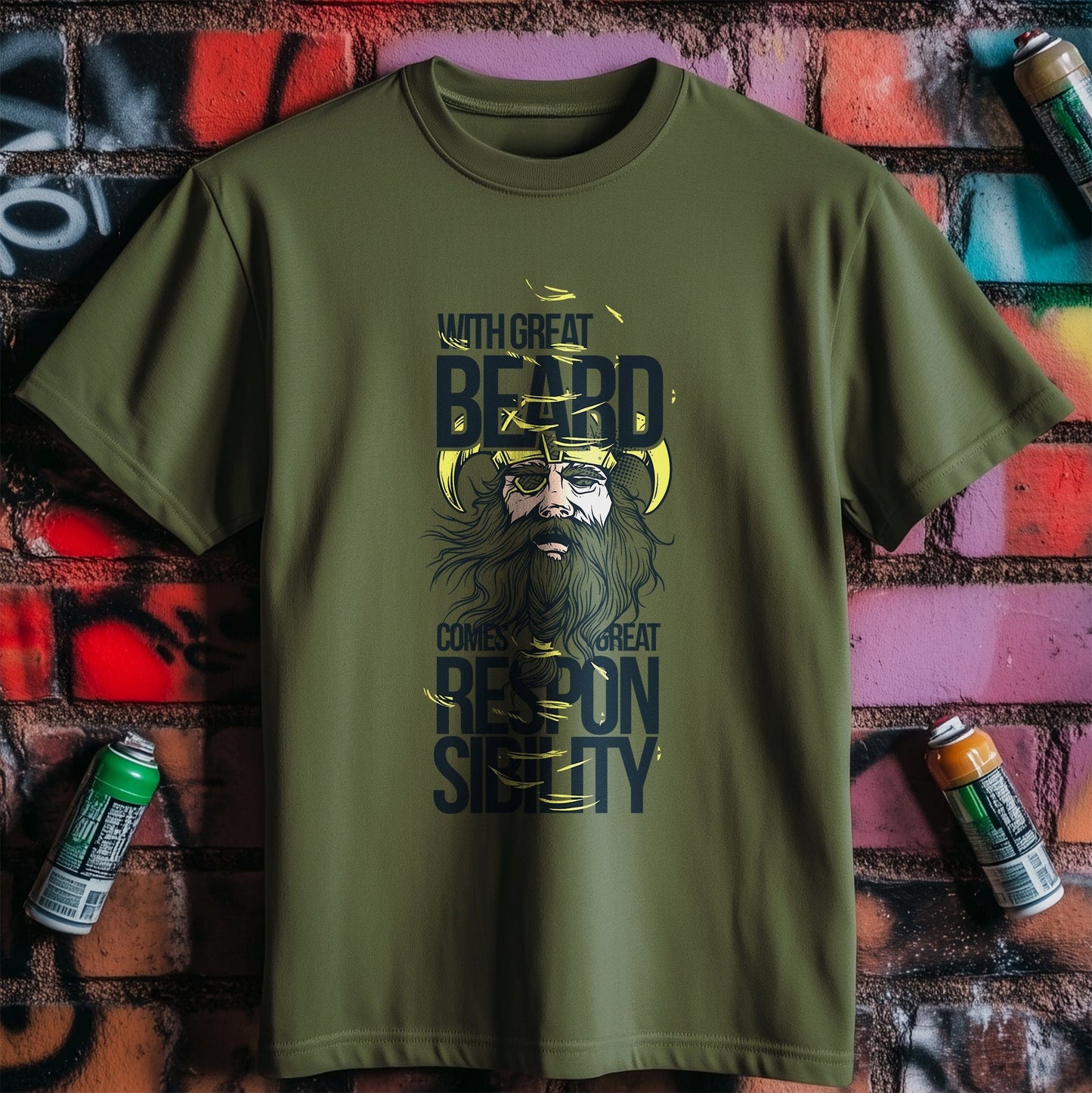 Wirth Great Beard Funny T-Shirt
