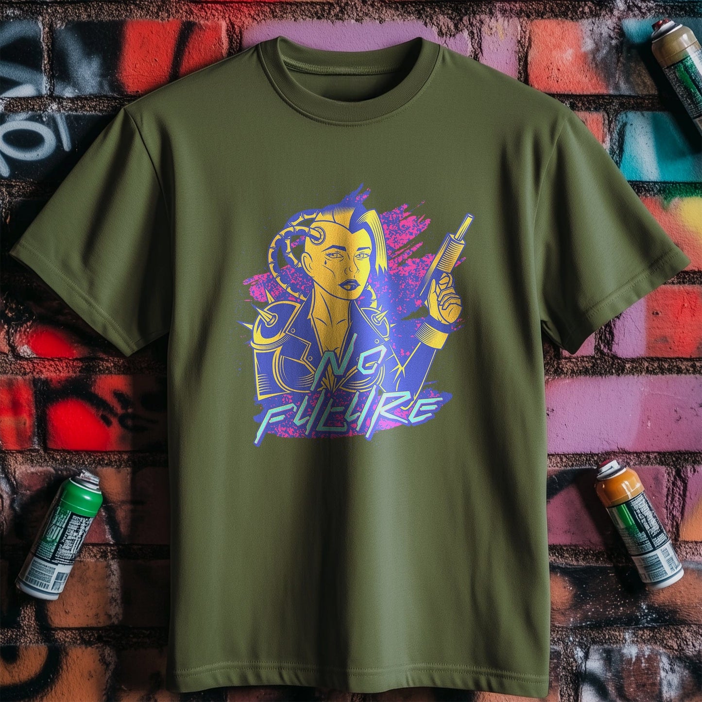 Cyberpunk_6 T-Shirt - Futuristic Fun