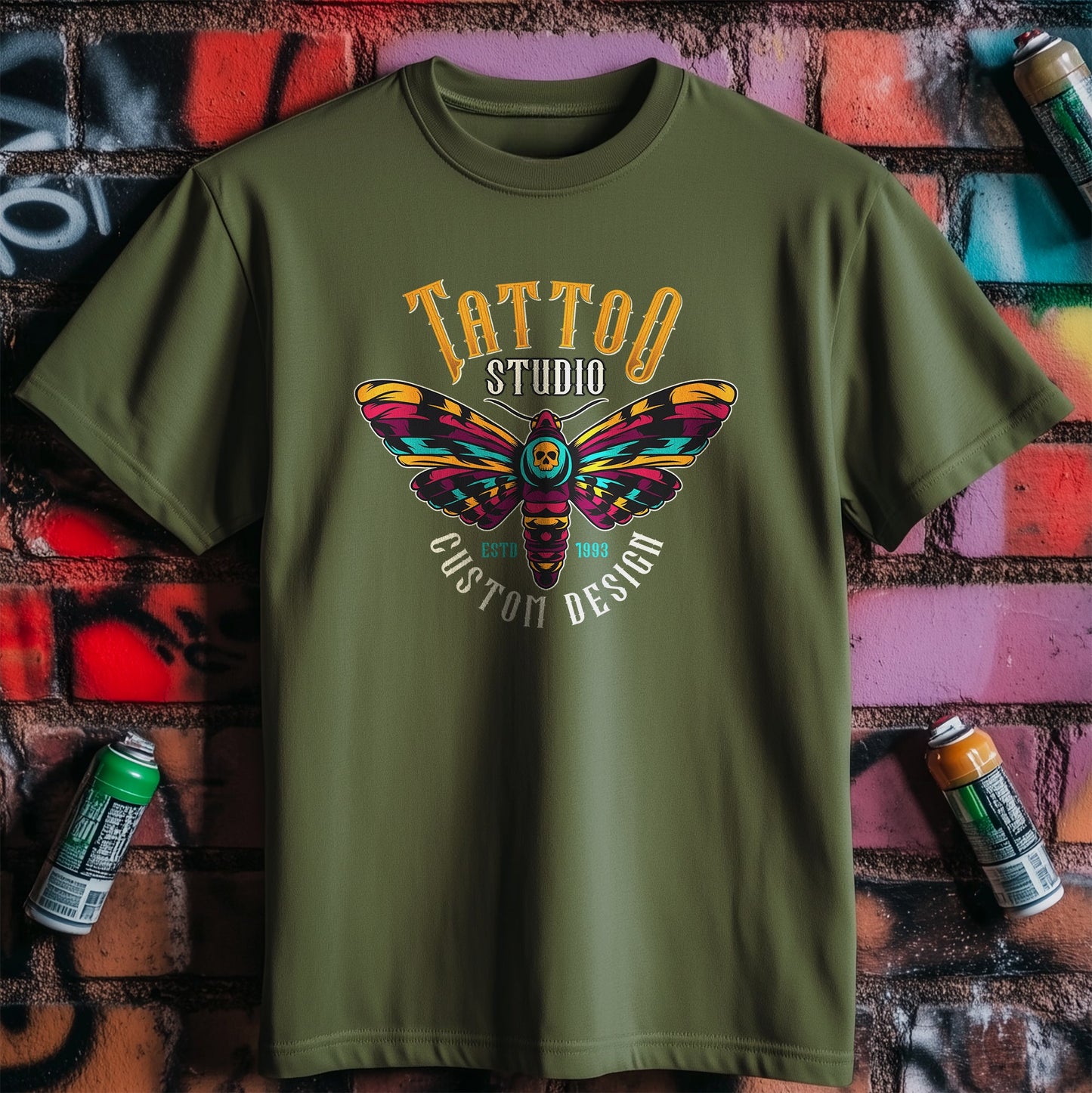 Tattoo Master 6 T-shirt - Moth