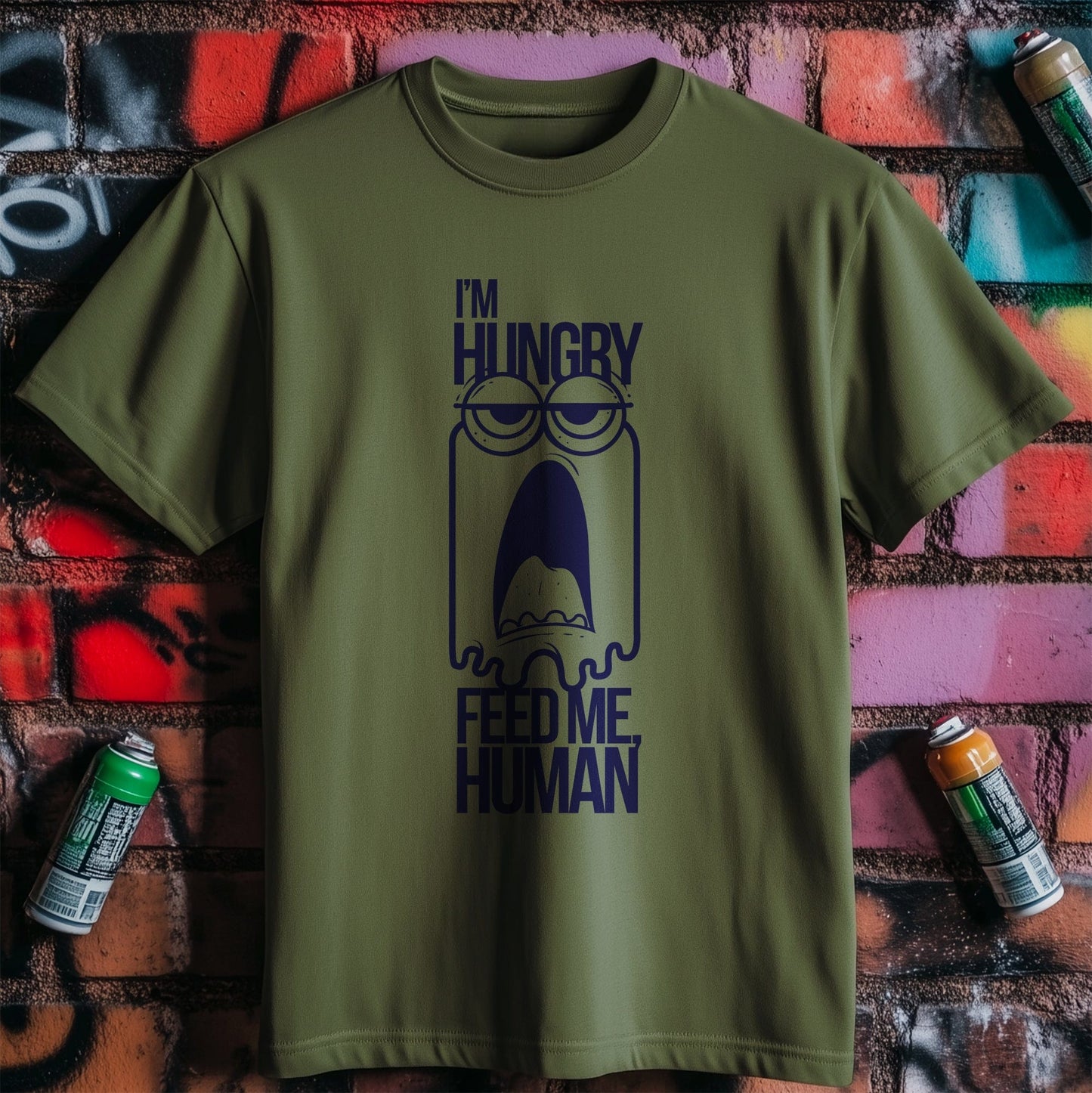 Feed Me, Human! Funny T-shirt -