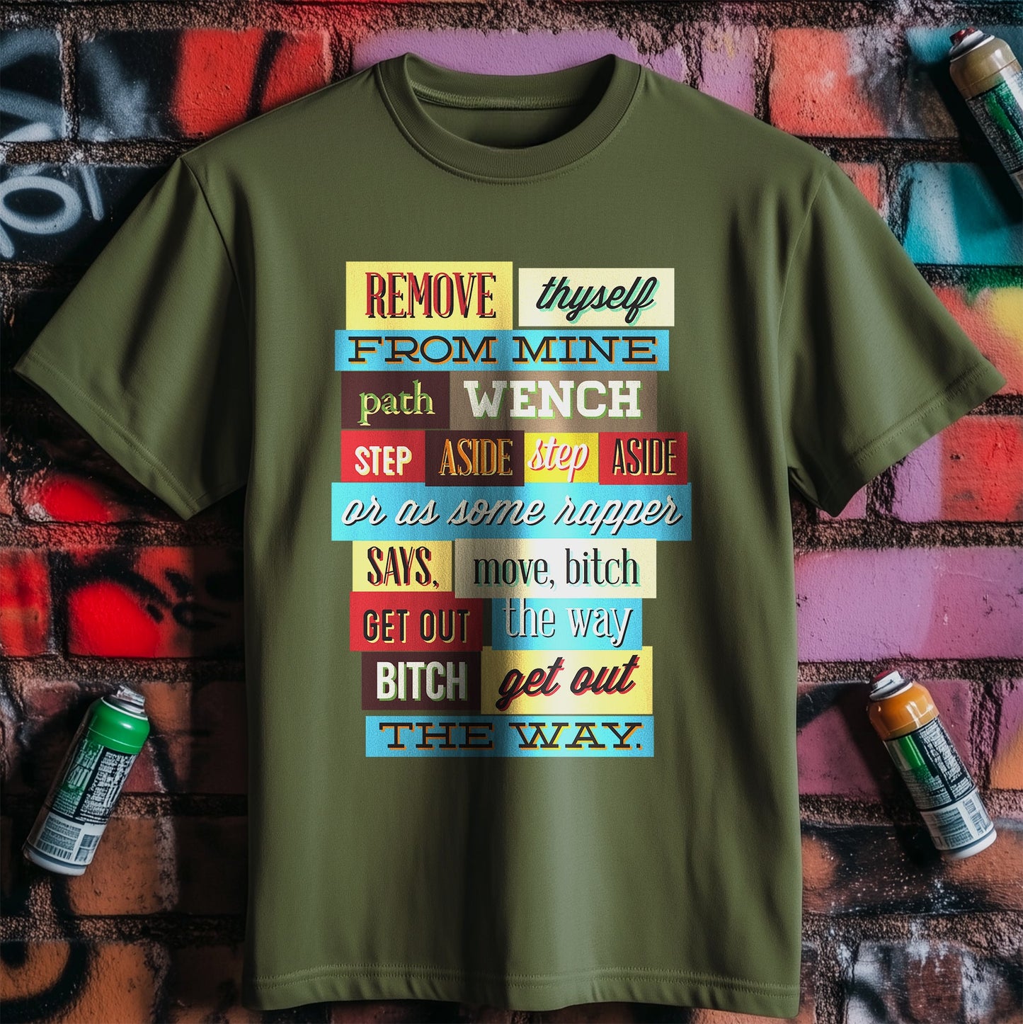 Remove Thyself Funny T-shirt - 100%
