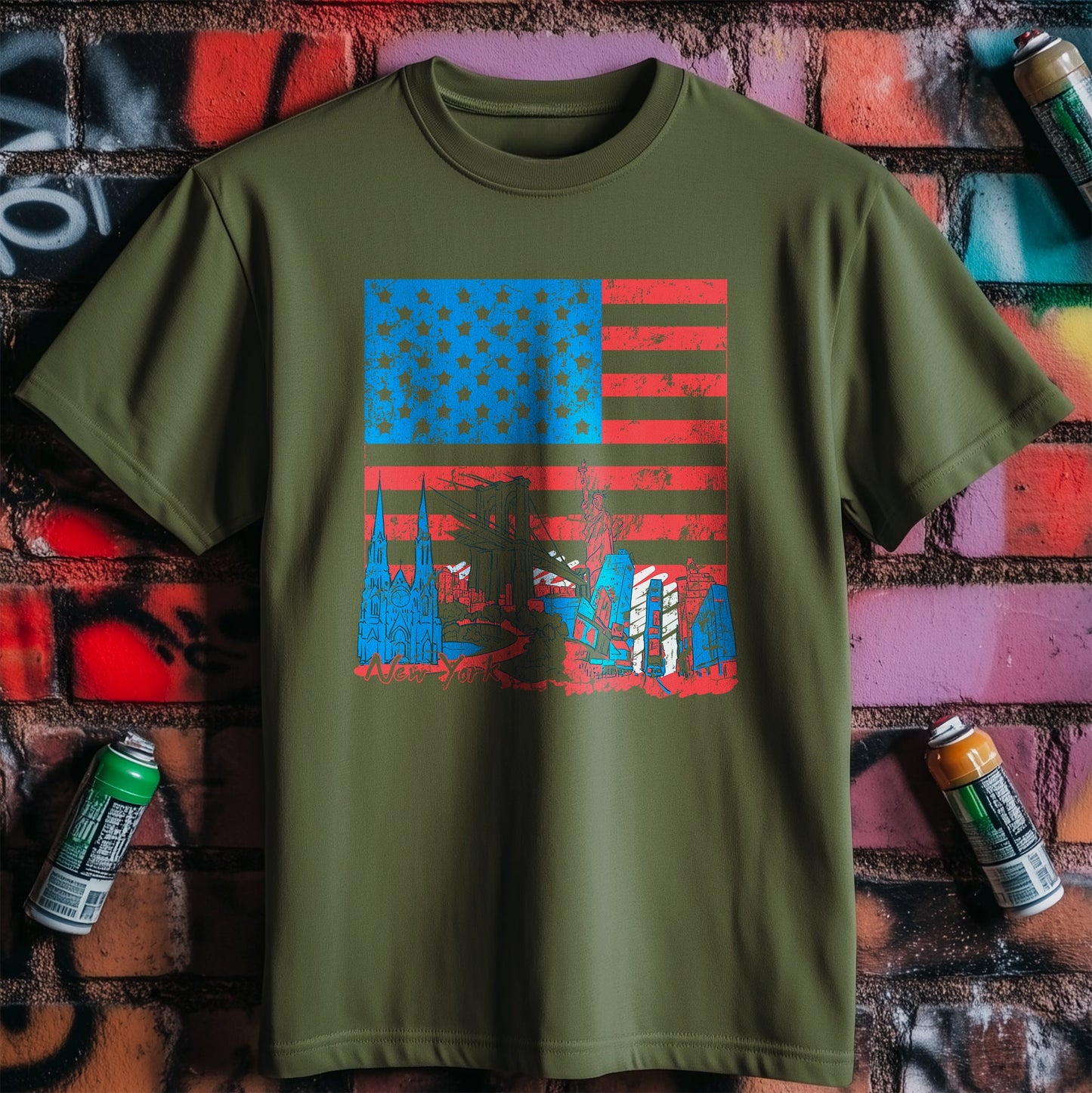 USA World T-Shirt - Show Your Stars