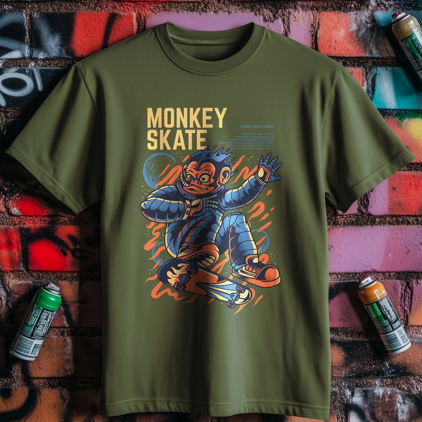 Mokey Skate T-Shirt