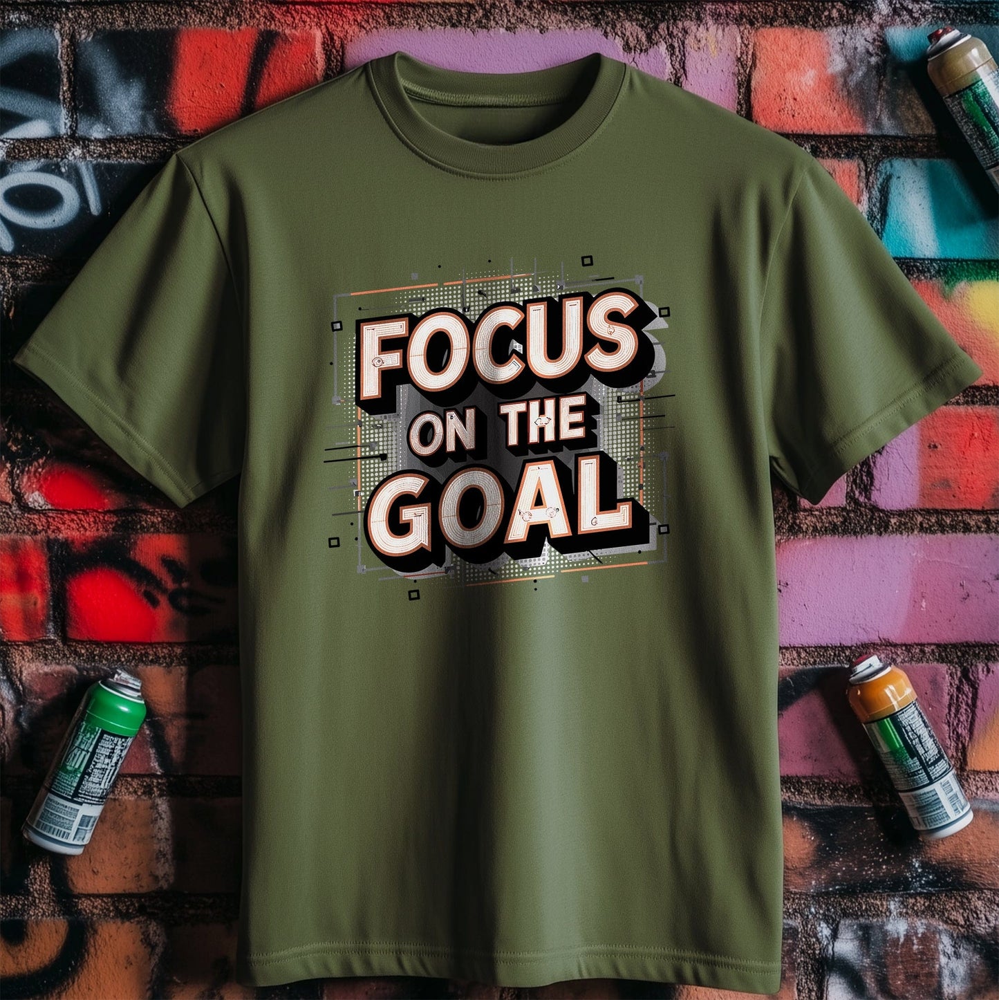 Motivation 39 T-Shirt Focus on the goal