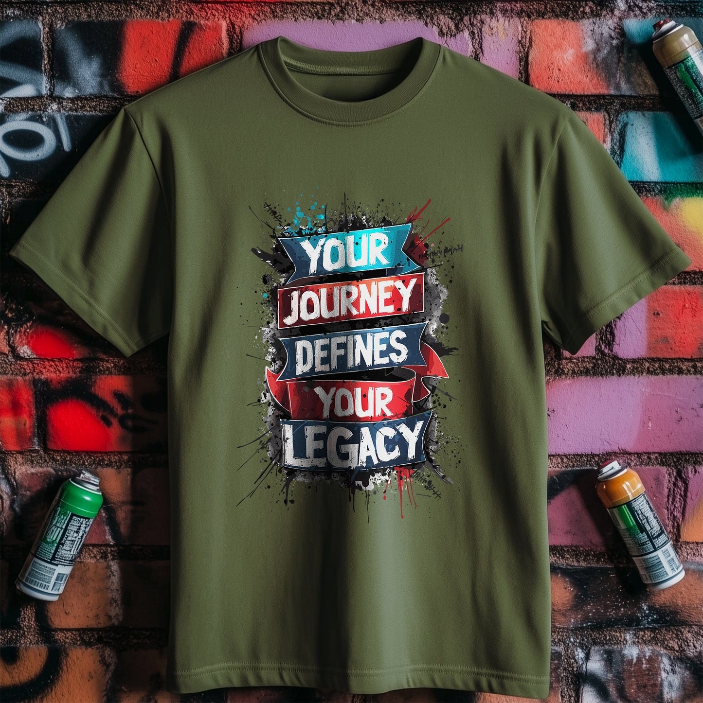 Motivation 27 T-shirt Your journey defines your legacy