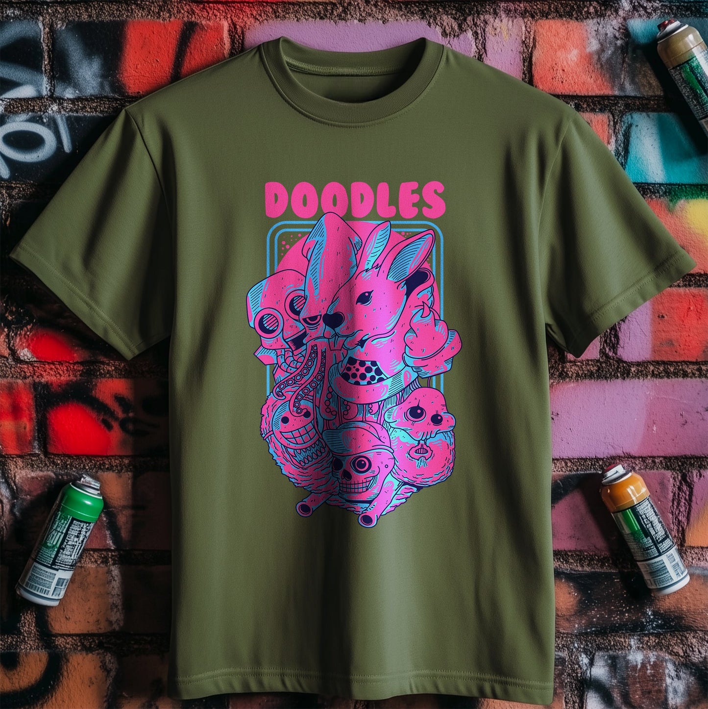 Weird Doodles T-Shirt - Embrace Your