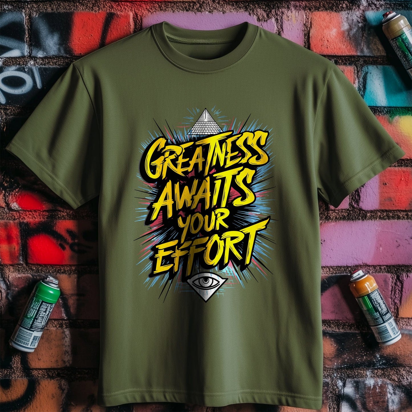 Motivation 49 T-Shirt Greatness awaits