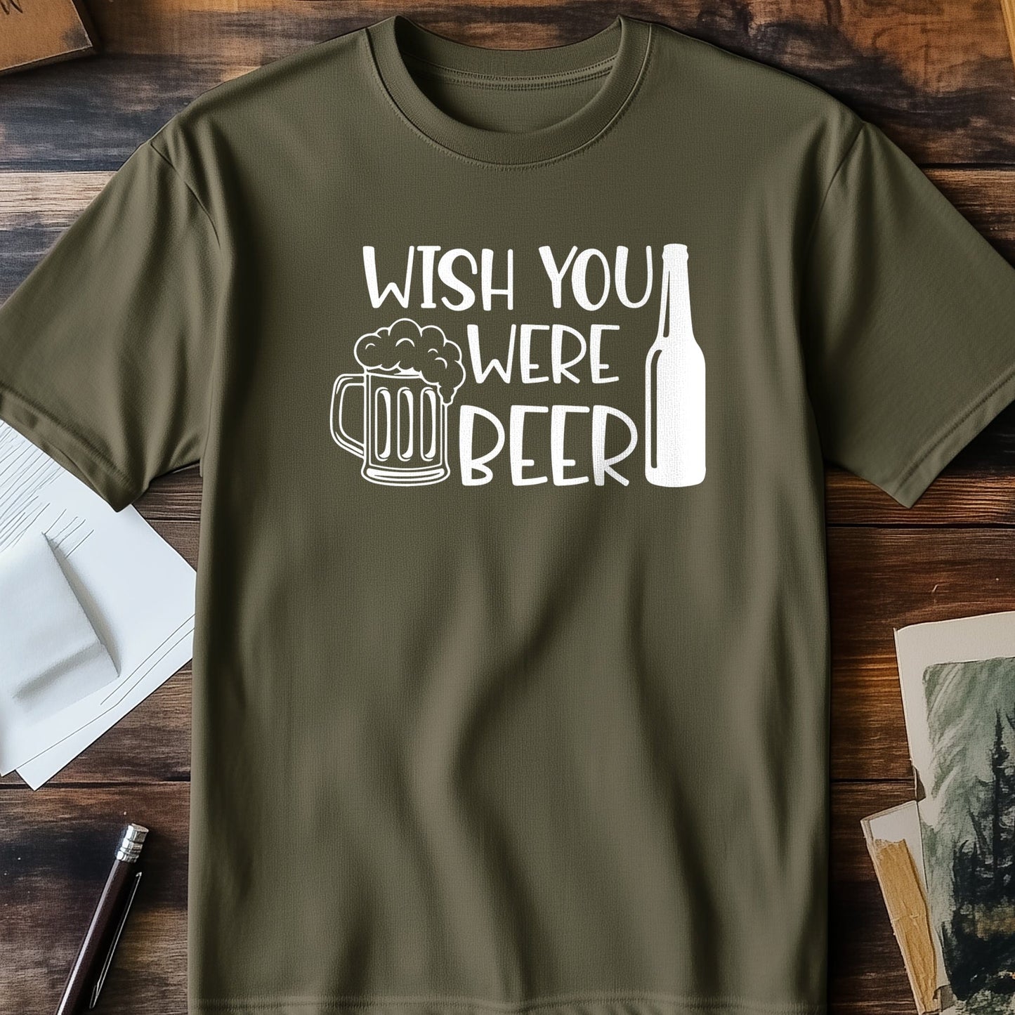 Wish You Were Beer 2 T-Shirt