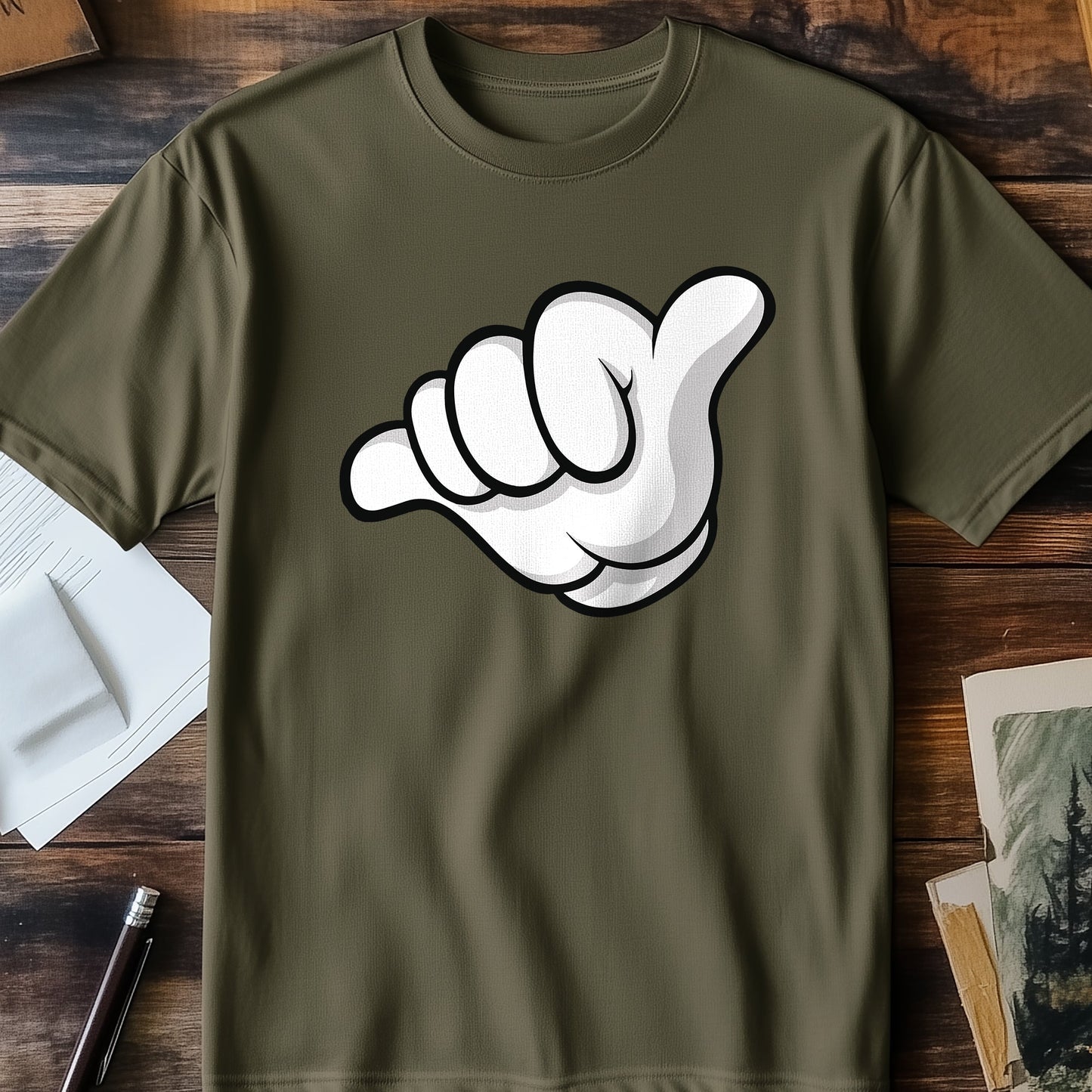 Mouse Gloves Surfer T-Shirt