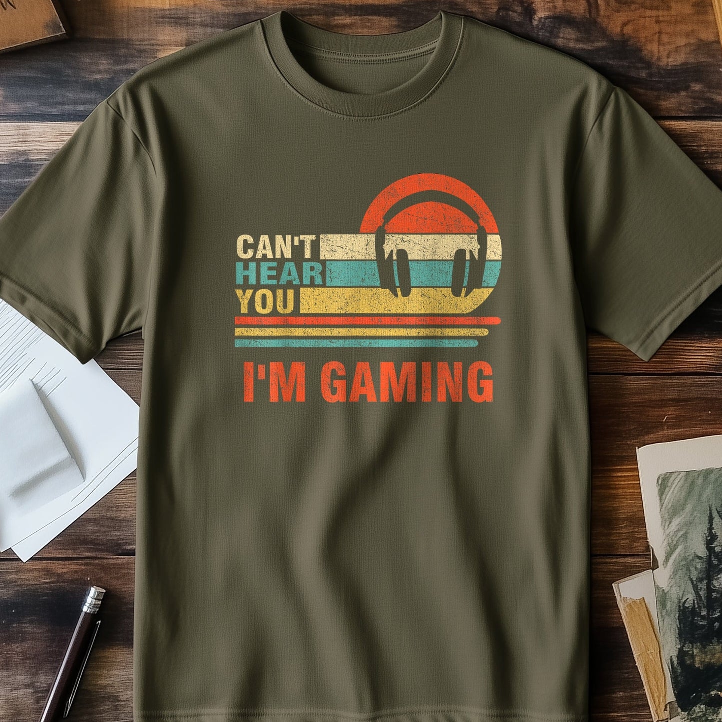 Gamer Headset Retro 1 T-shirt