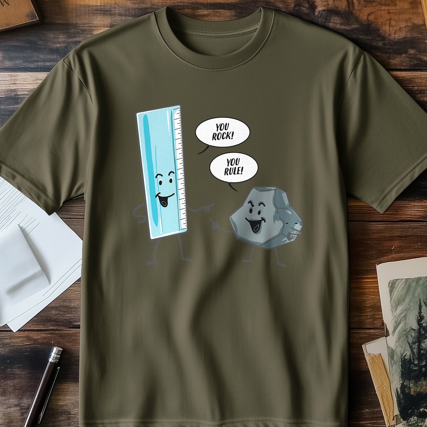 You Rock You Rule T-Shirt - Funny