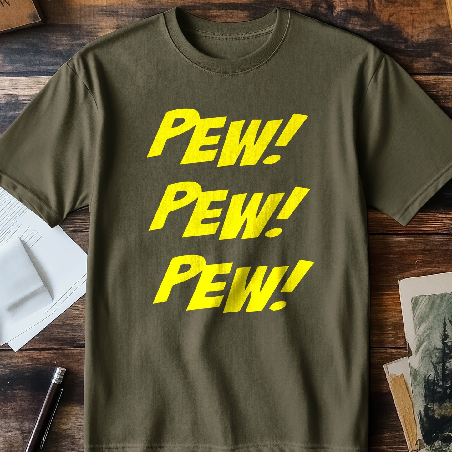 Pew Pew Pew 4 T-shirt