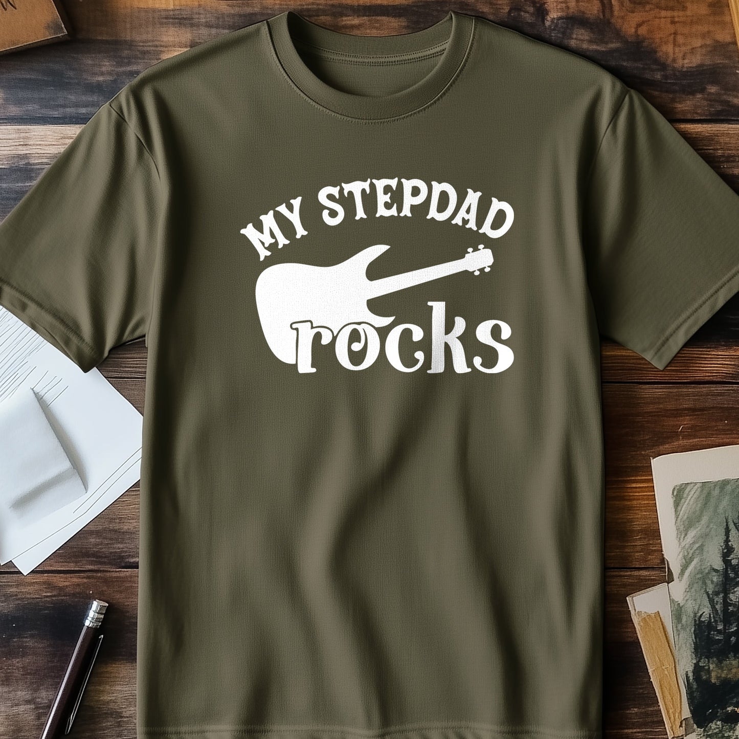 My Stepdad Rocks T-Shirt