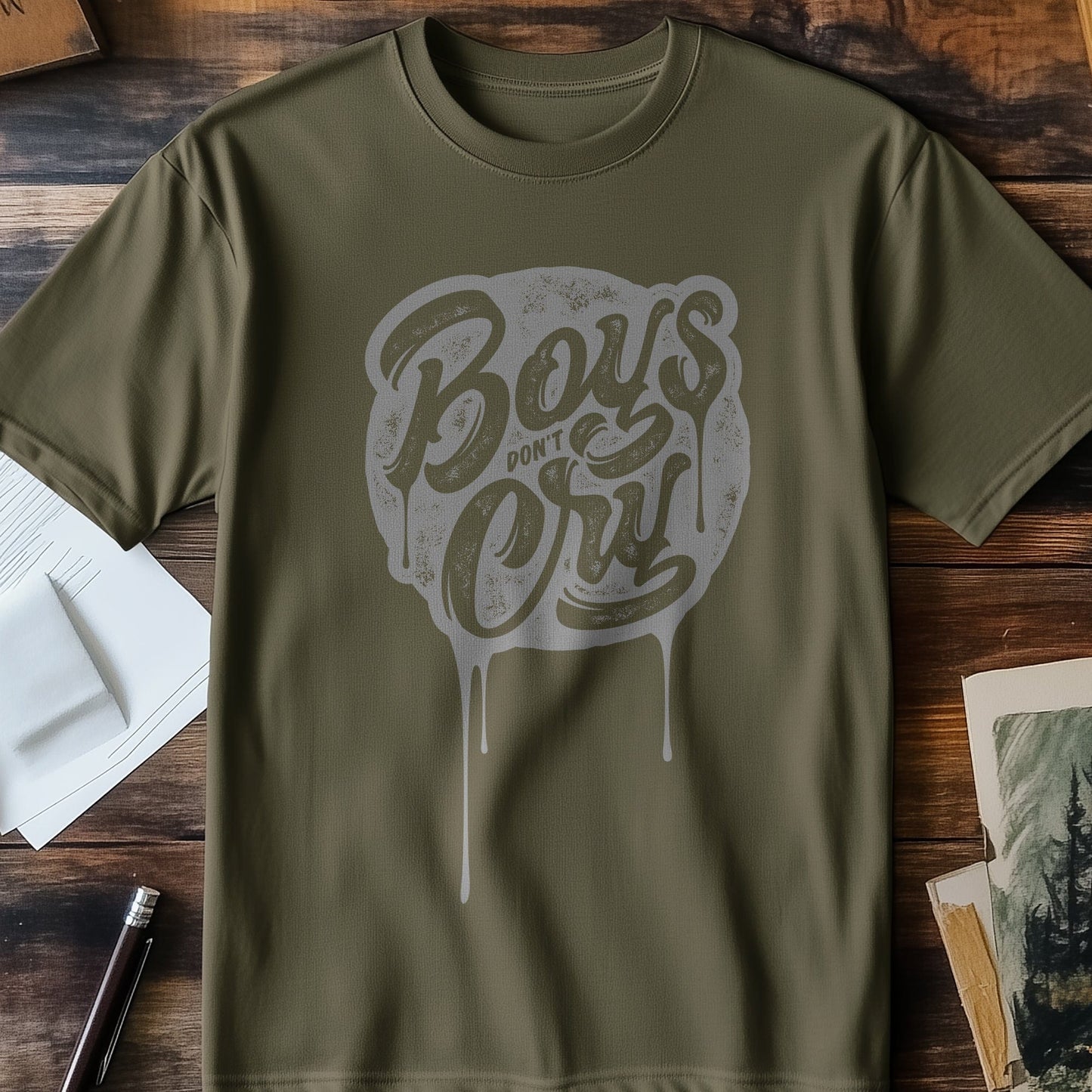 Boys Don't Cry t-shirt - Embrace
