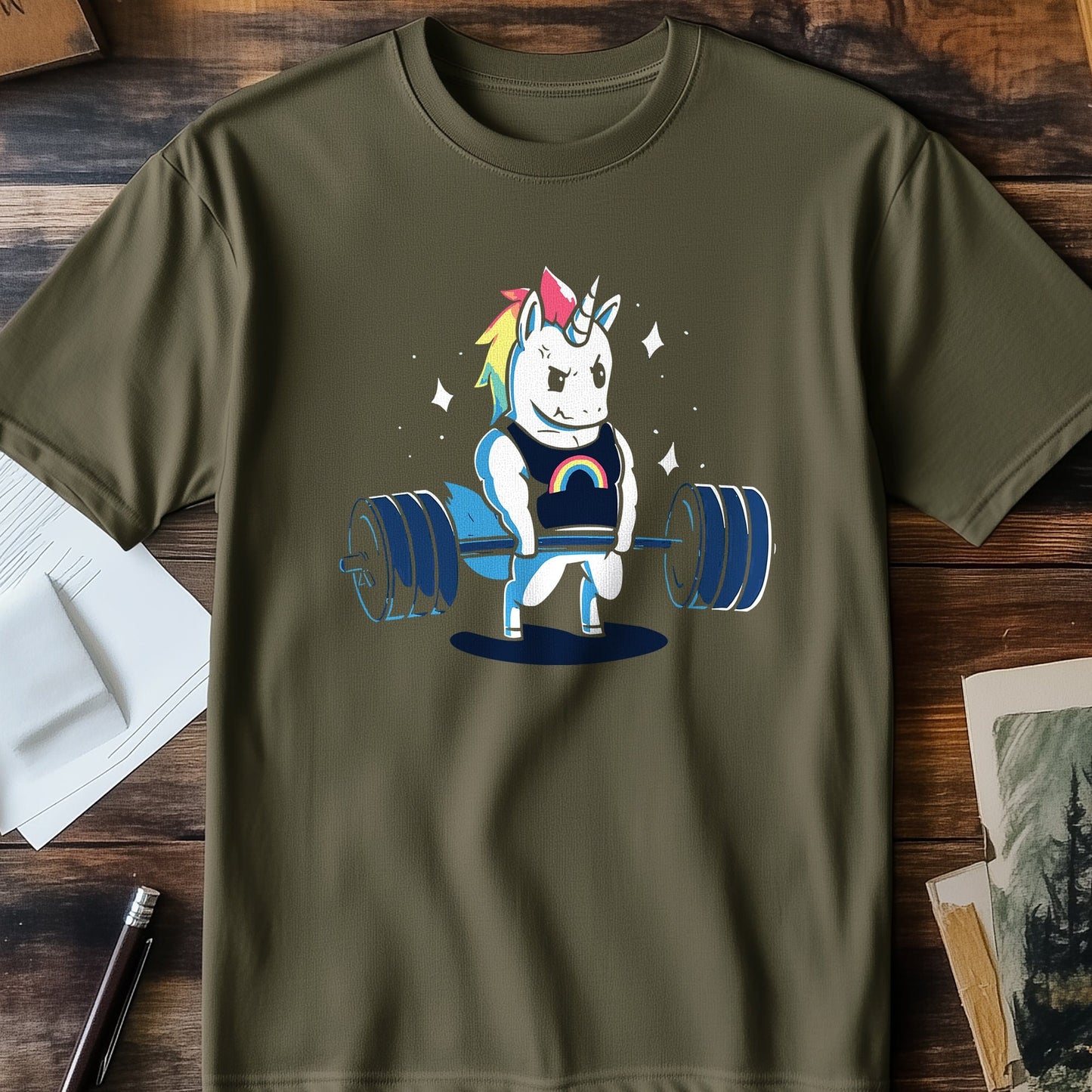 Gym Unicorn T-shirt