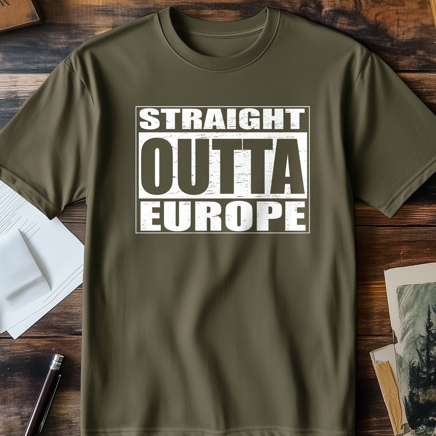 Straight Outta Europe T-shirt -