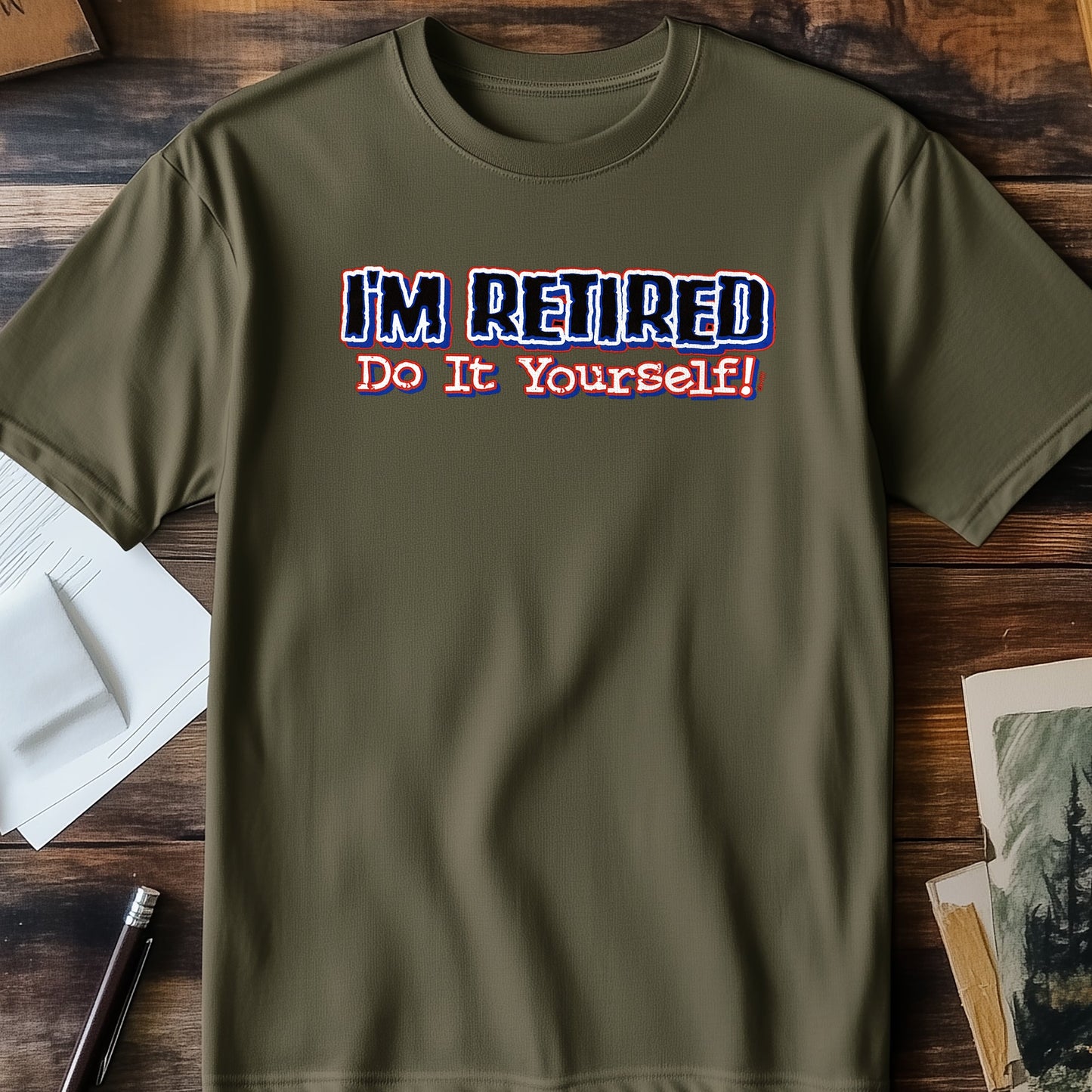 Retired DIYer T-Shirt - Funny and