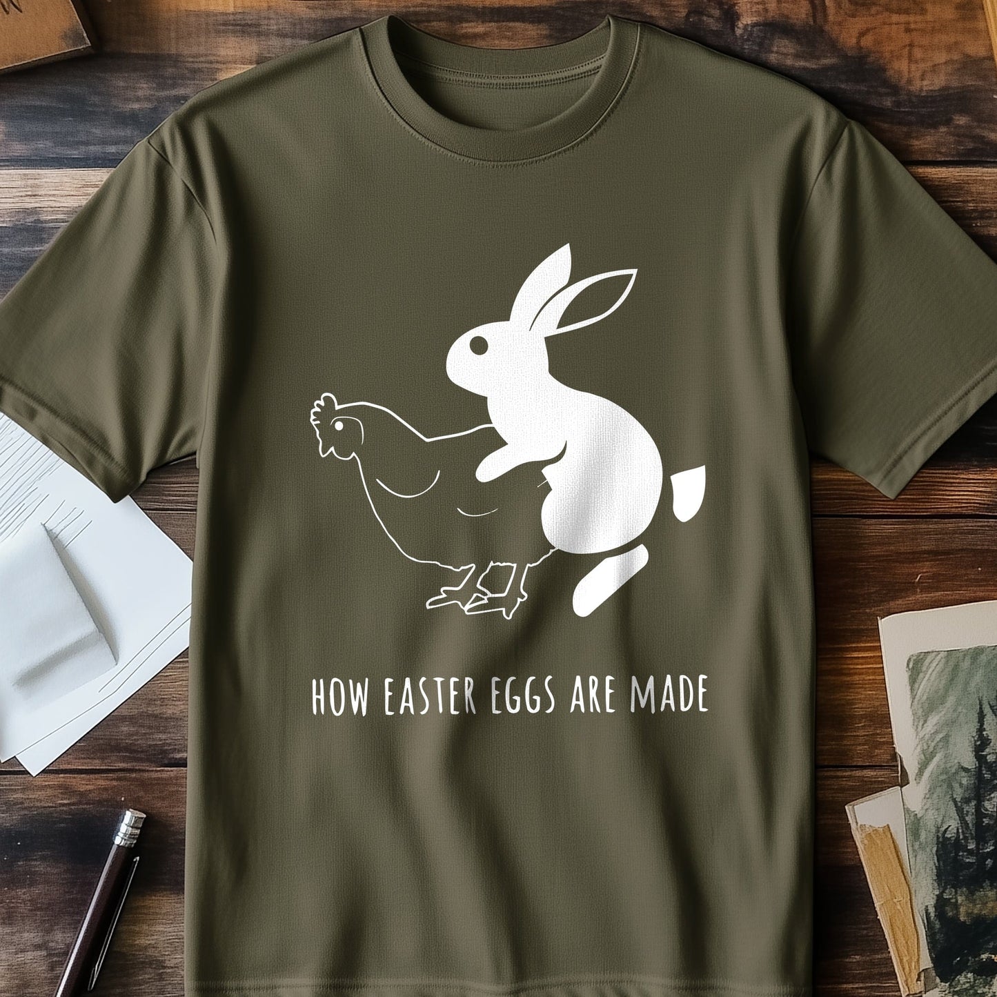 How Easter Eggs Are Made T-shirt -