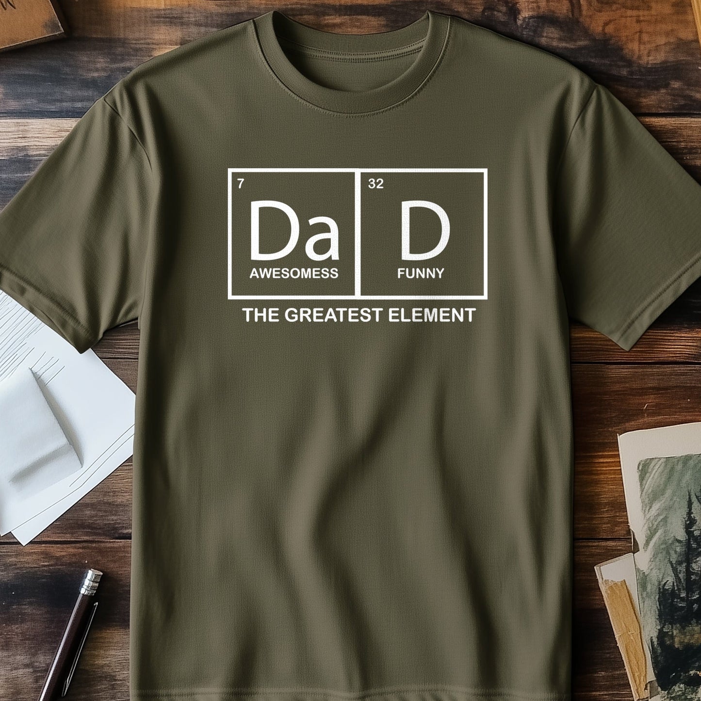 Dad: The Greatest Element T-Shirt