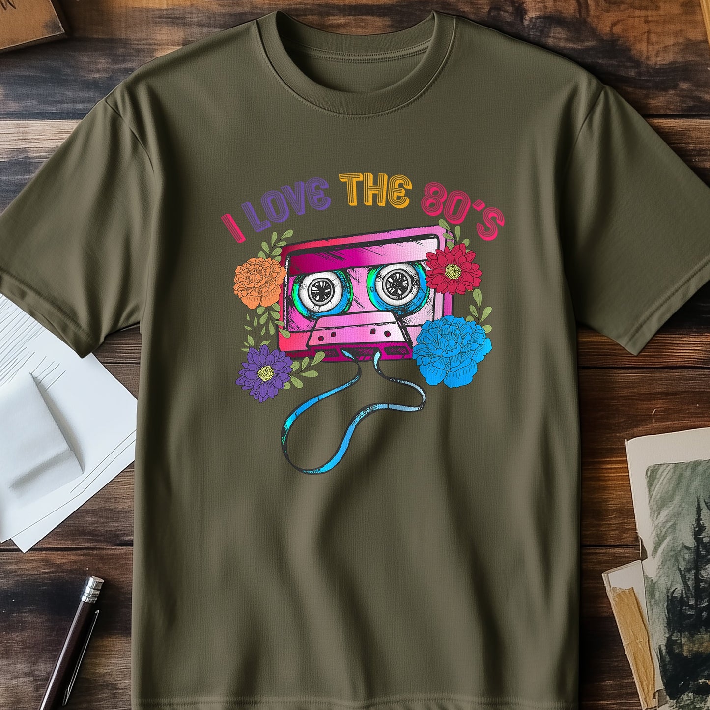 I Love the 80's T-shirt - Totally Rad