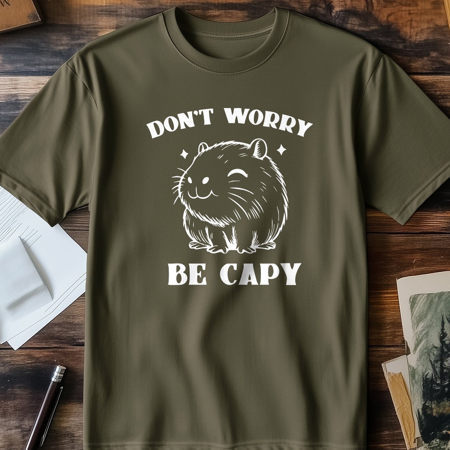 Be Capy 2 T-shirt - Hamster Happiness
