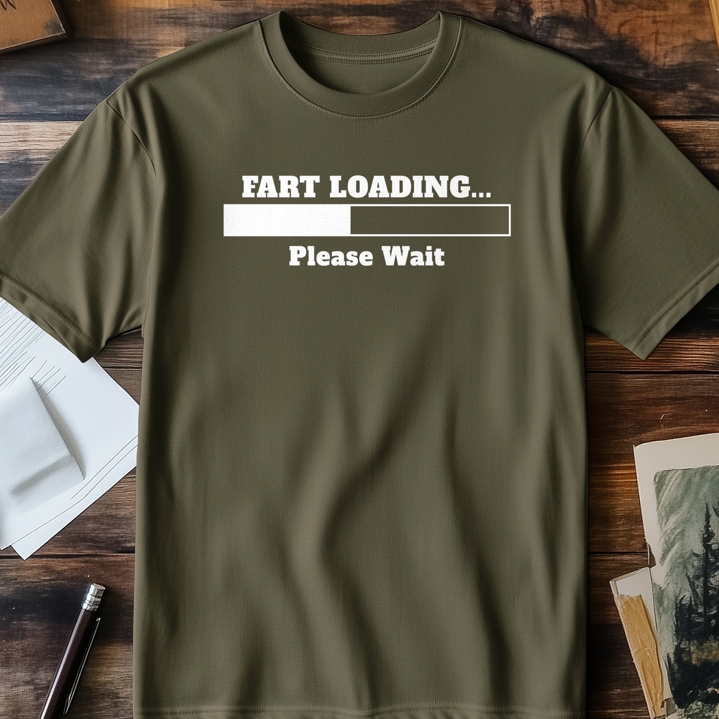 Fart Loading T-Shirt - Hilarious Humor