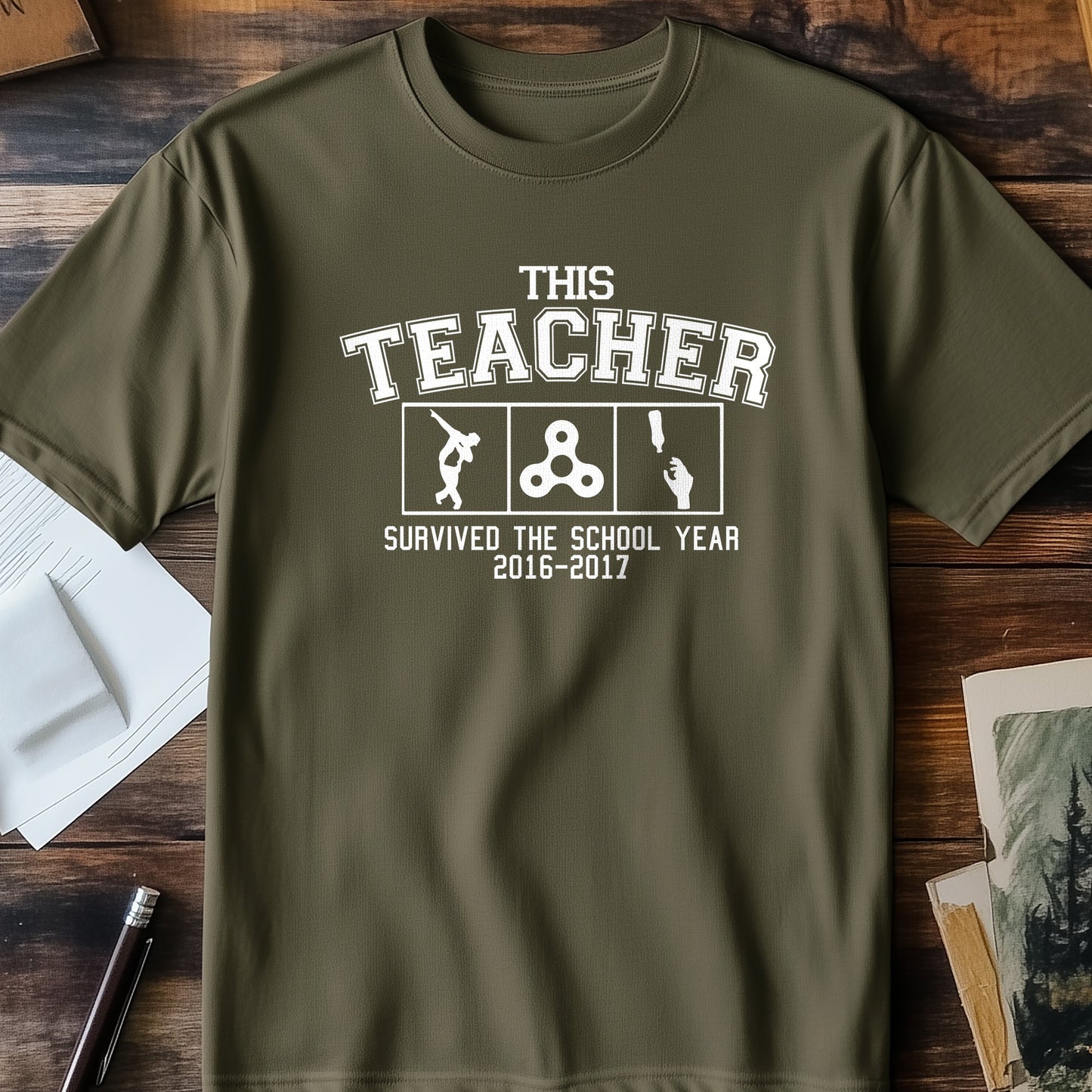Teacher Survived 2020 T-Shirt