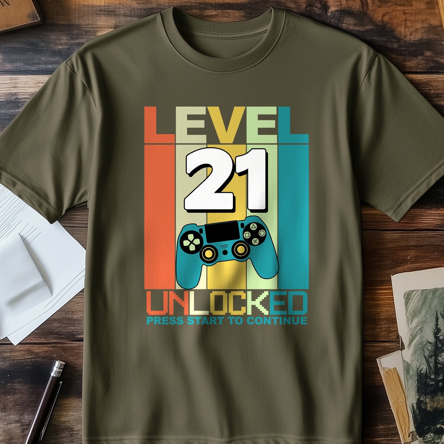 Level Unlocked 21 T-Shirt