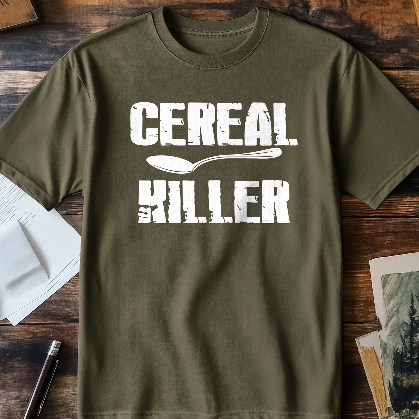 Cereal Killer Spoon T-Shirt