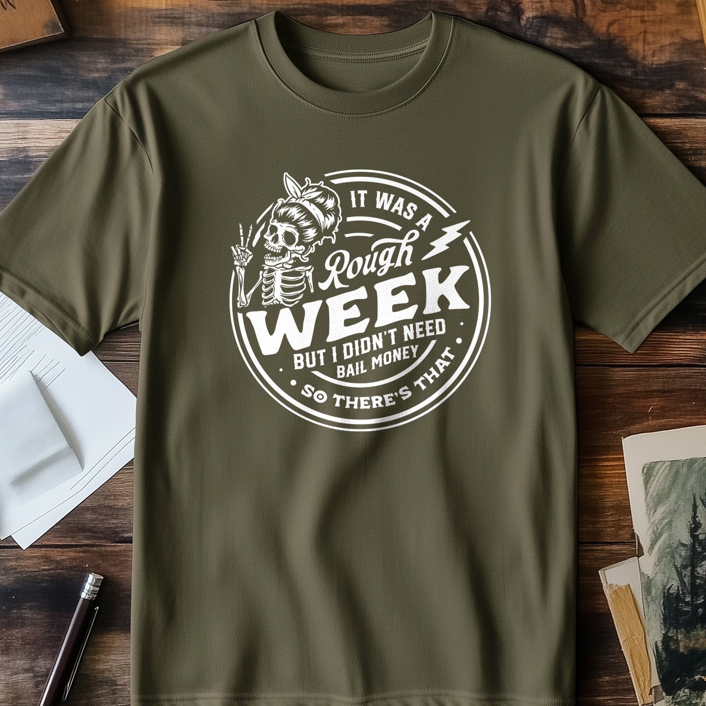 It Was a Rough Skull Week T-Shirt