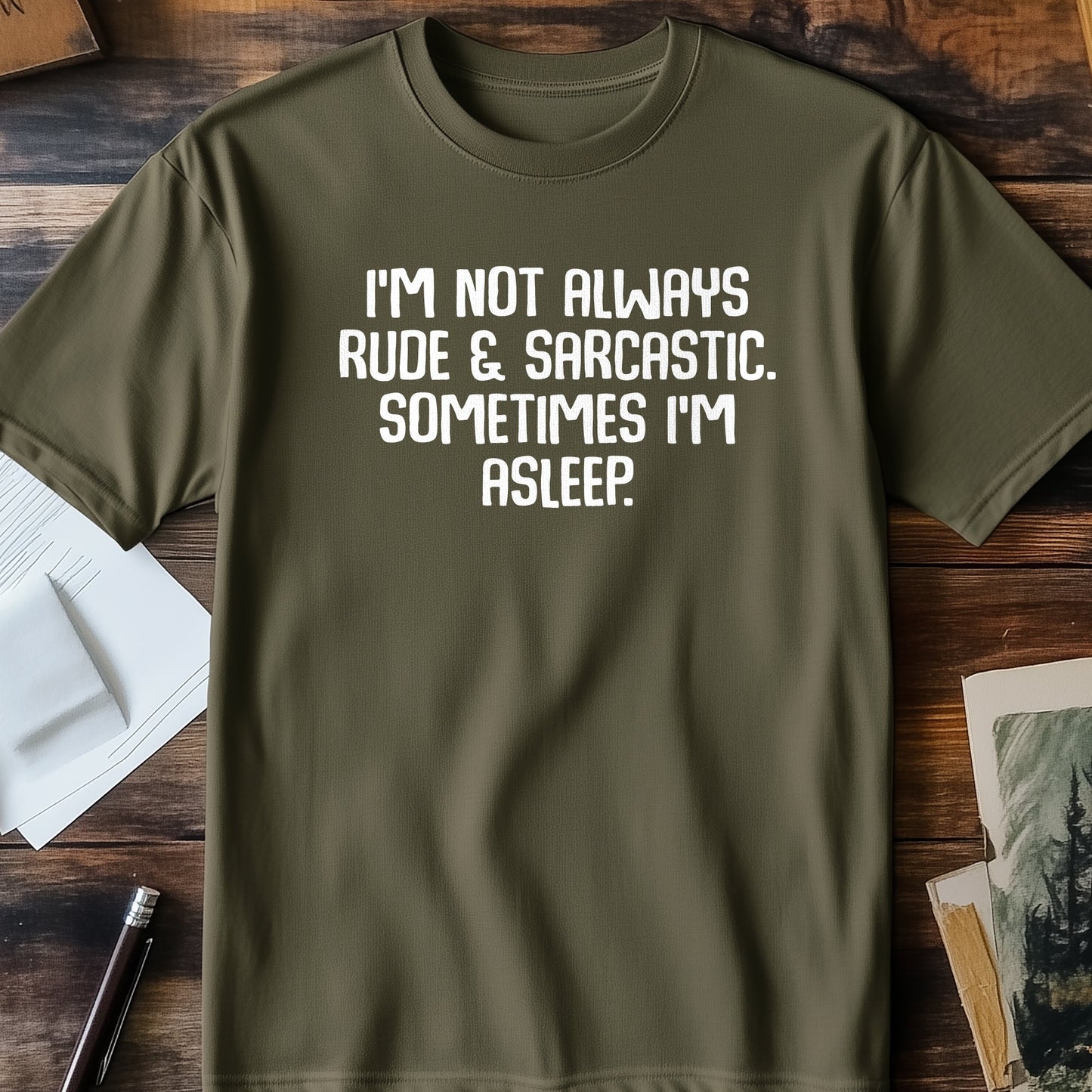 Rude & Sarcastic Sleep T-Shirt