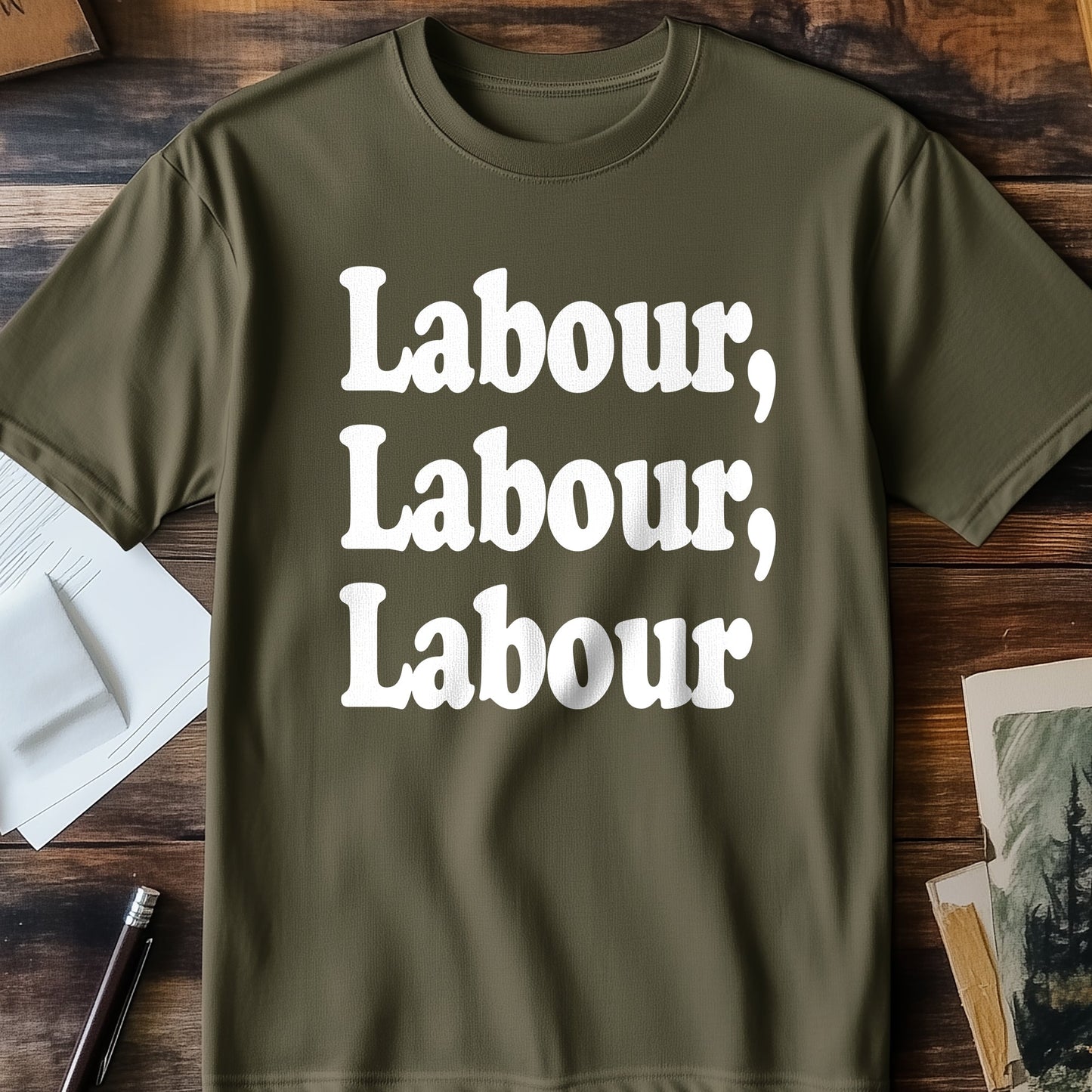 Labour T-Shirt - Funny & Relatable!