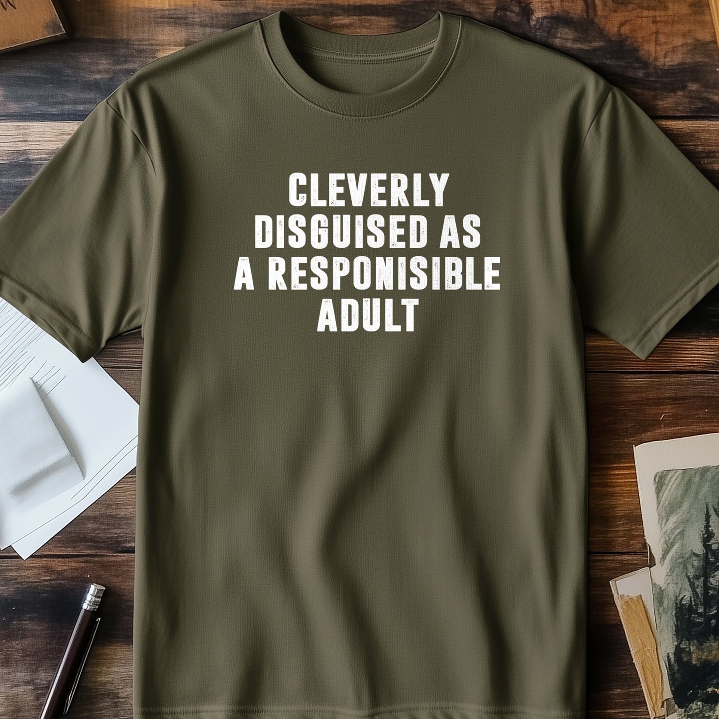 Responsible Adult Level 5 T-shirt