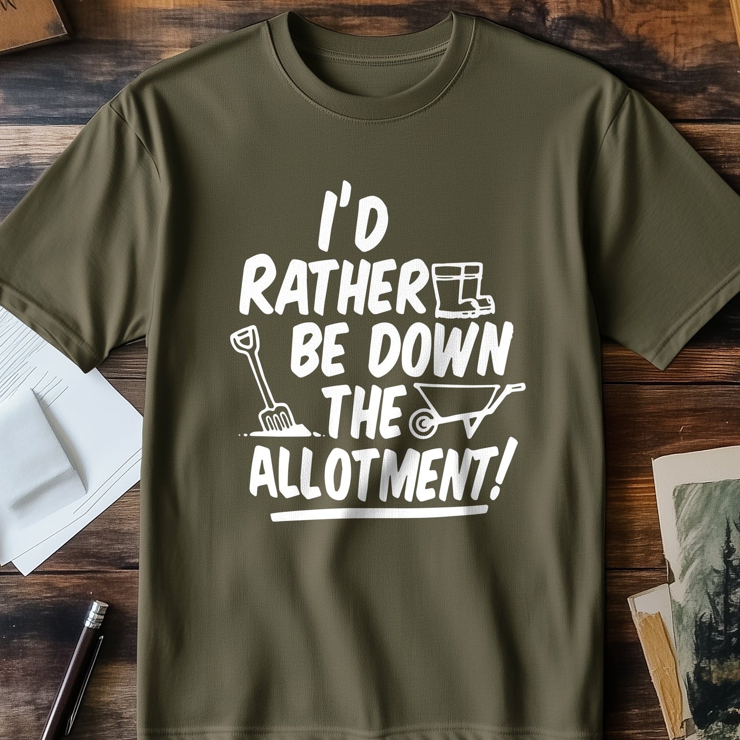 Down the Allotment t-shirt -