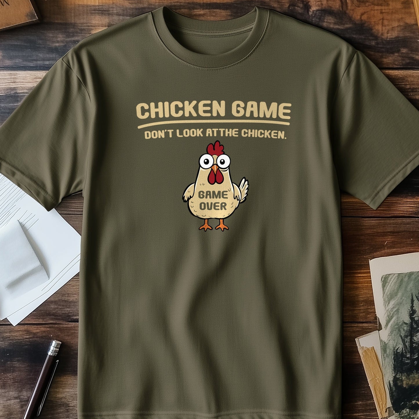 Chicken Game 1 T-shirt
