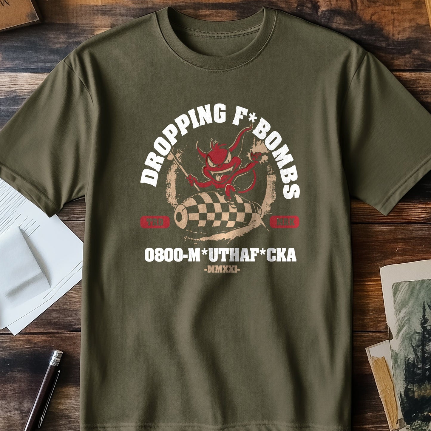 Dropping F Bombs 4 t-shirt