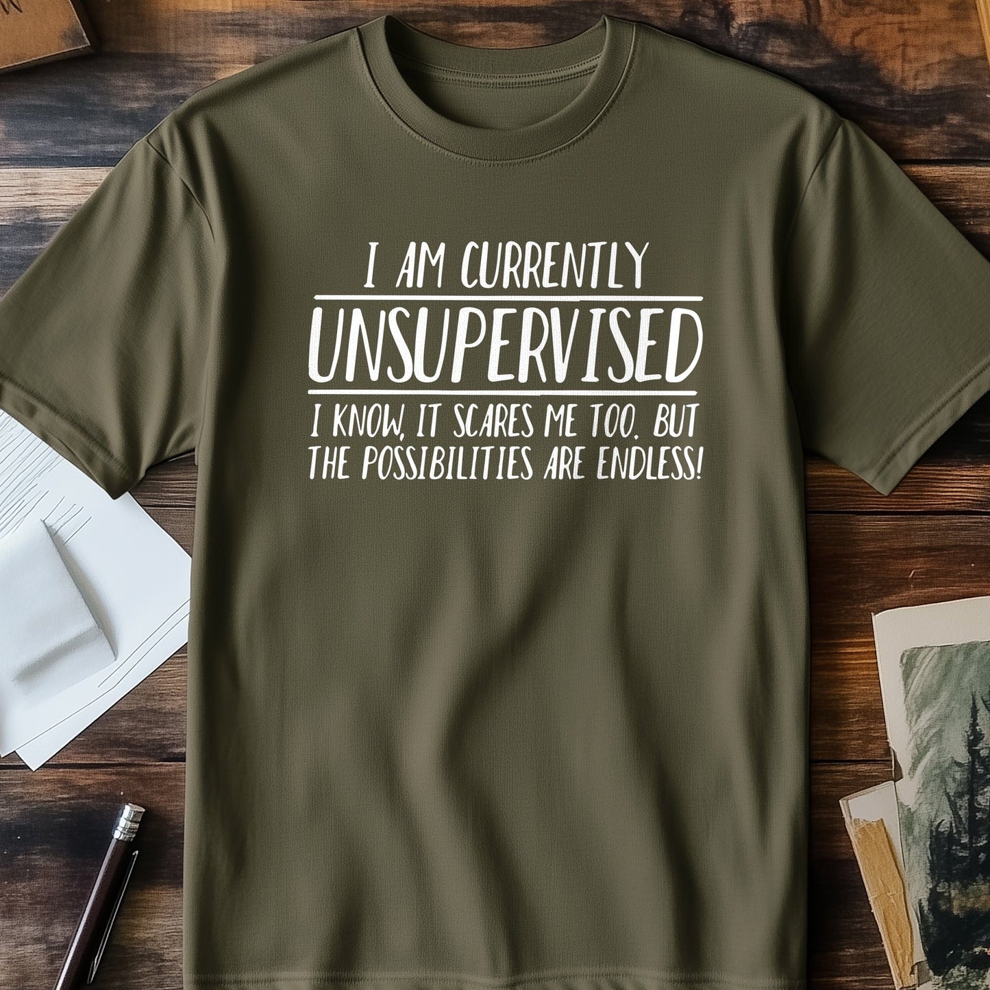 Unsupervised T-Shirt - Curiously