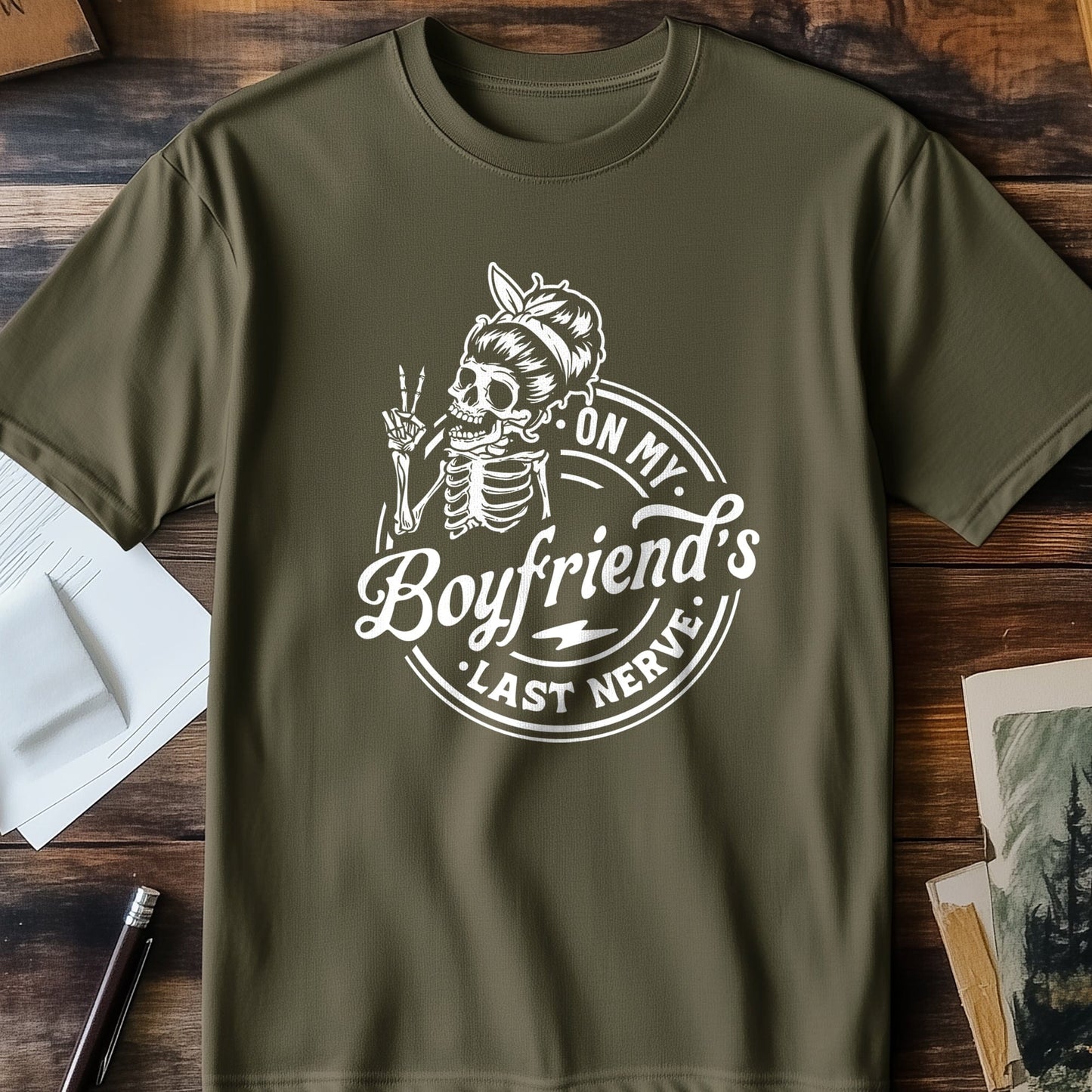 On My Boyfriend's Wish t-shirt