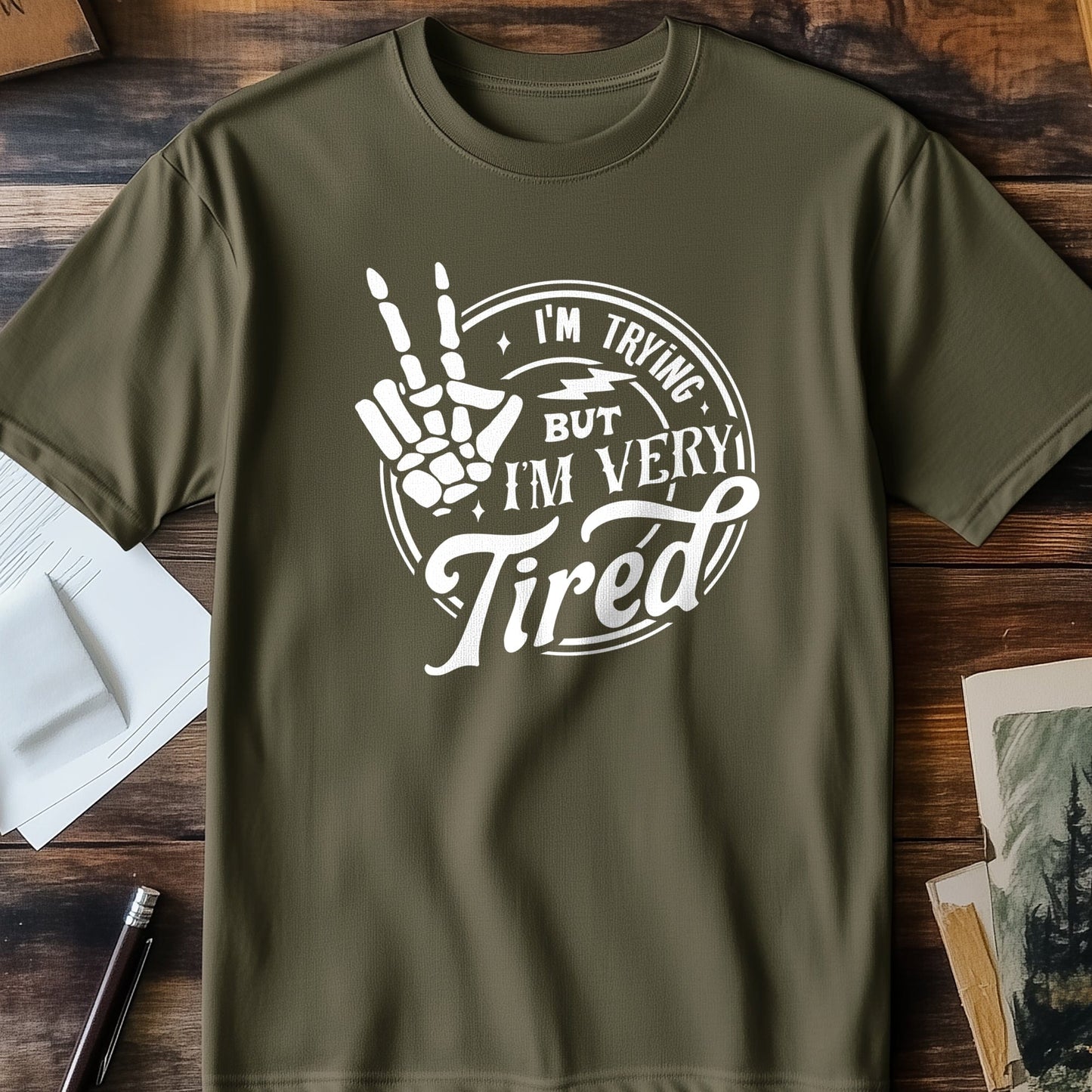 I'm Trying Hand-WHAT? T-shirt