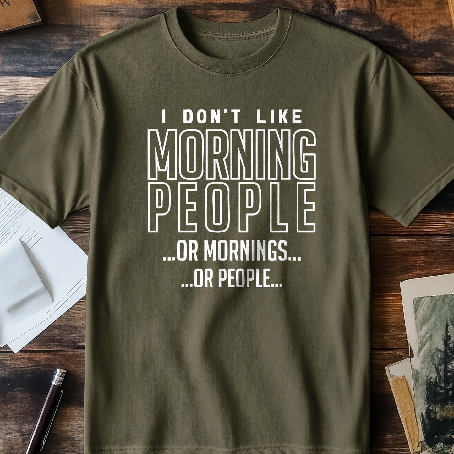 Morning People 2 t-shirt -
