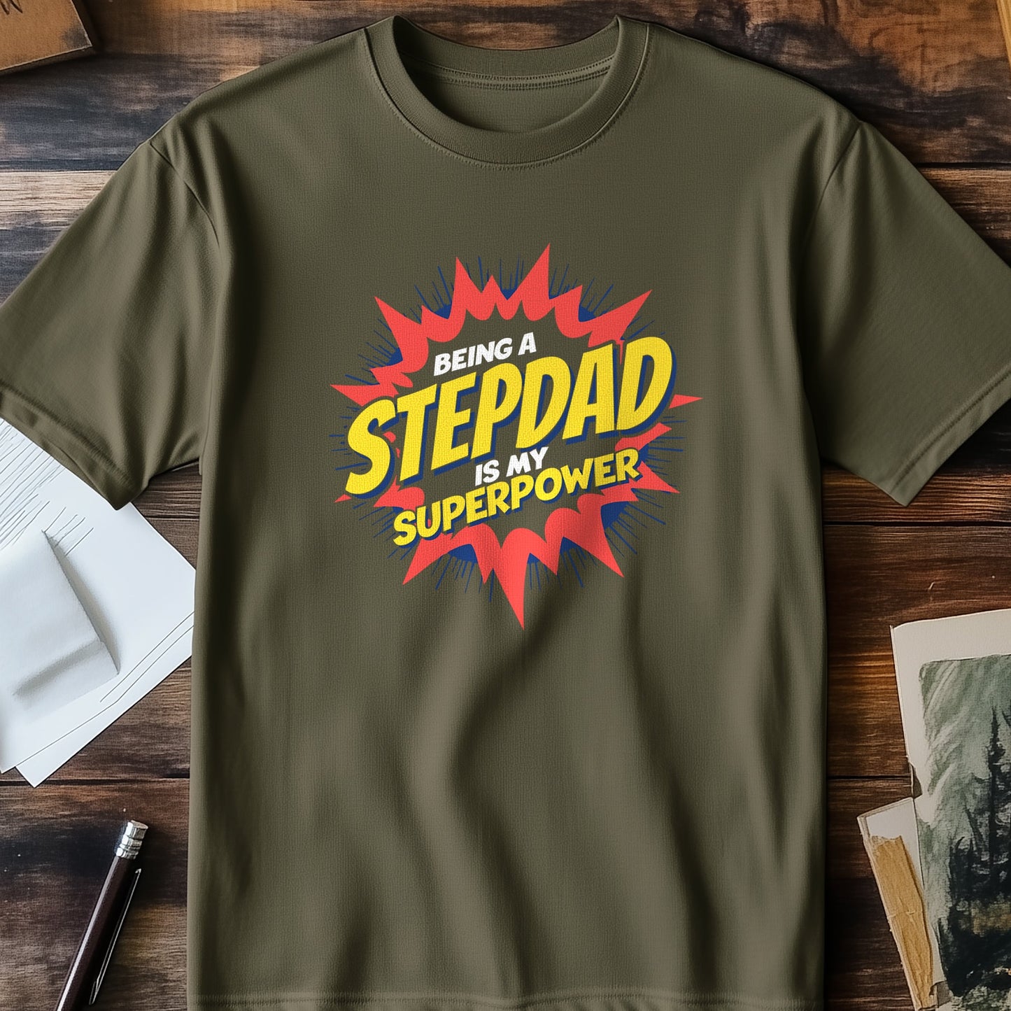 Stepdad My Super T-Shirt