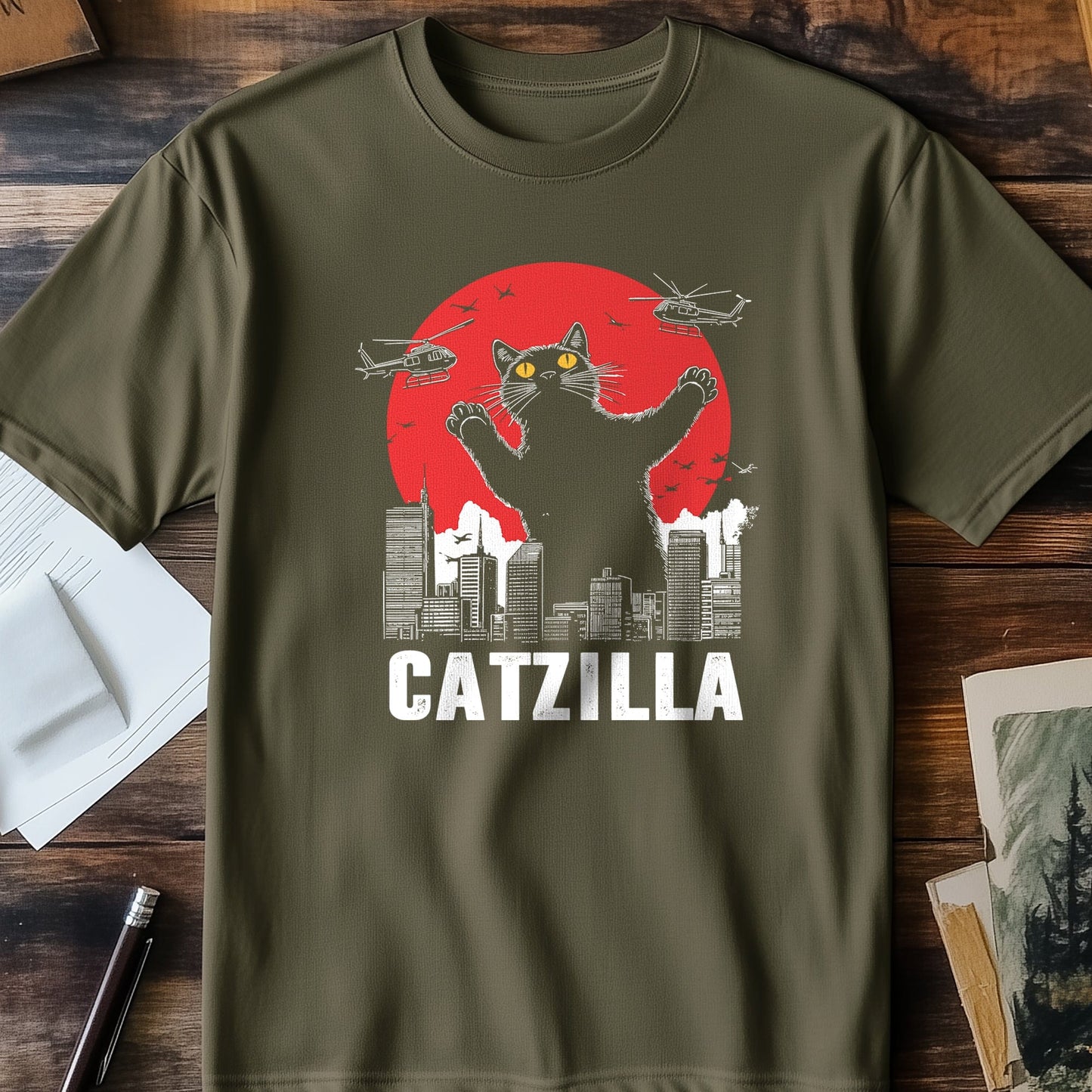 Catzilla 3 T-Shirt