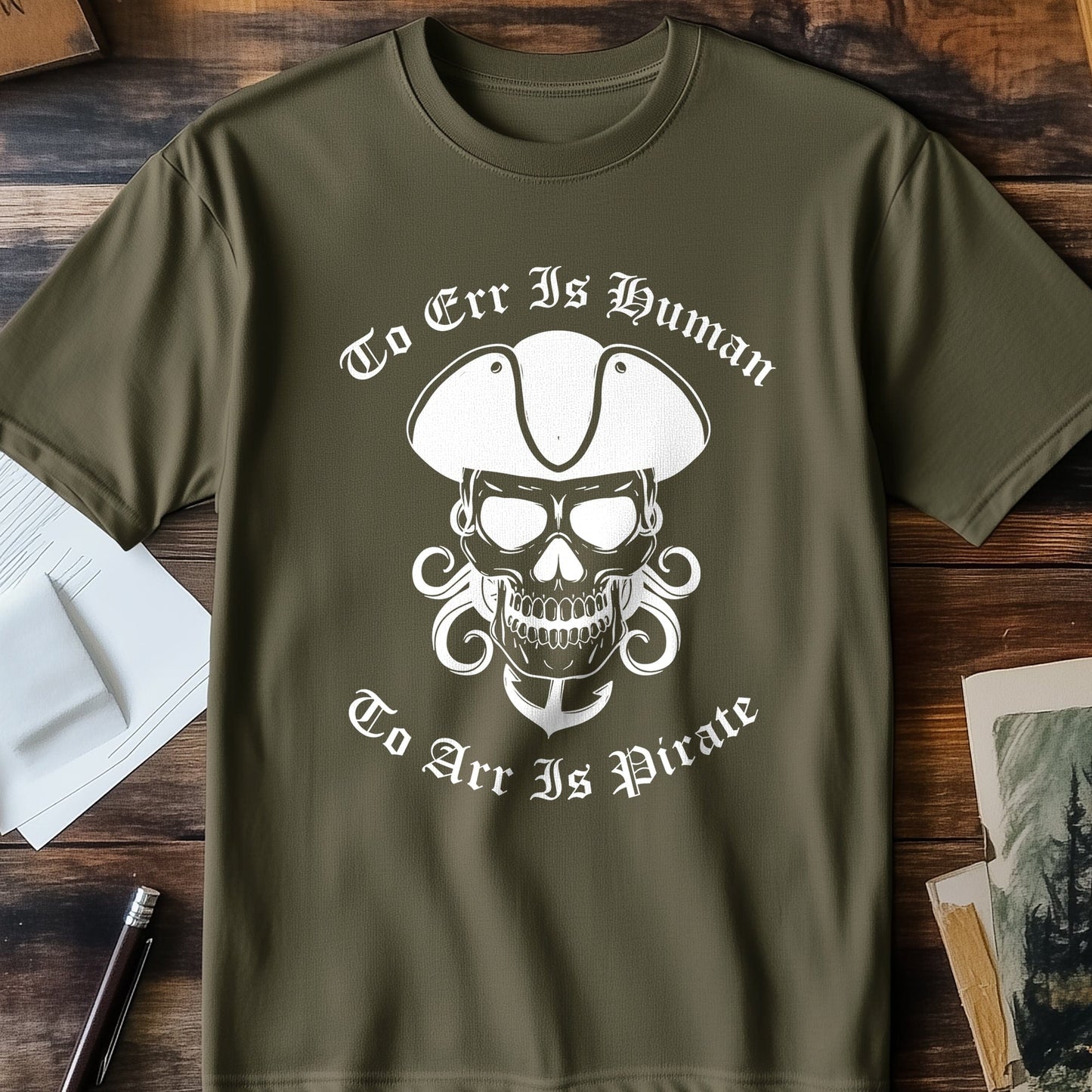 To-Arr-Is-Pirate Funny T-Shirt - 100%