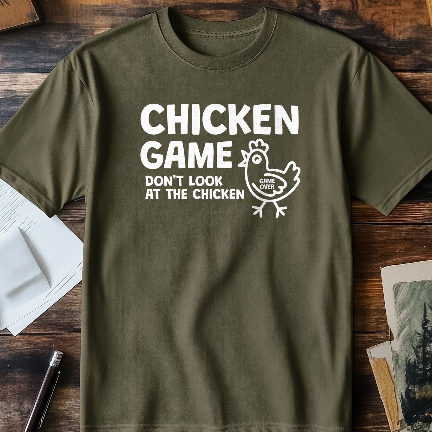 Chicken Game 4 T-Shirt