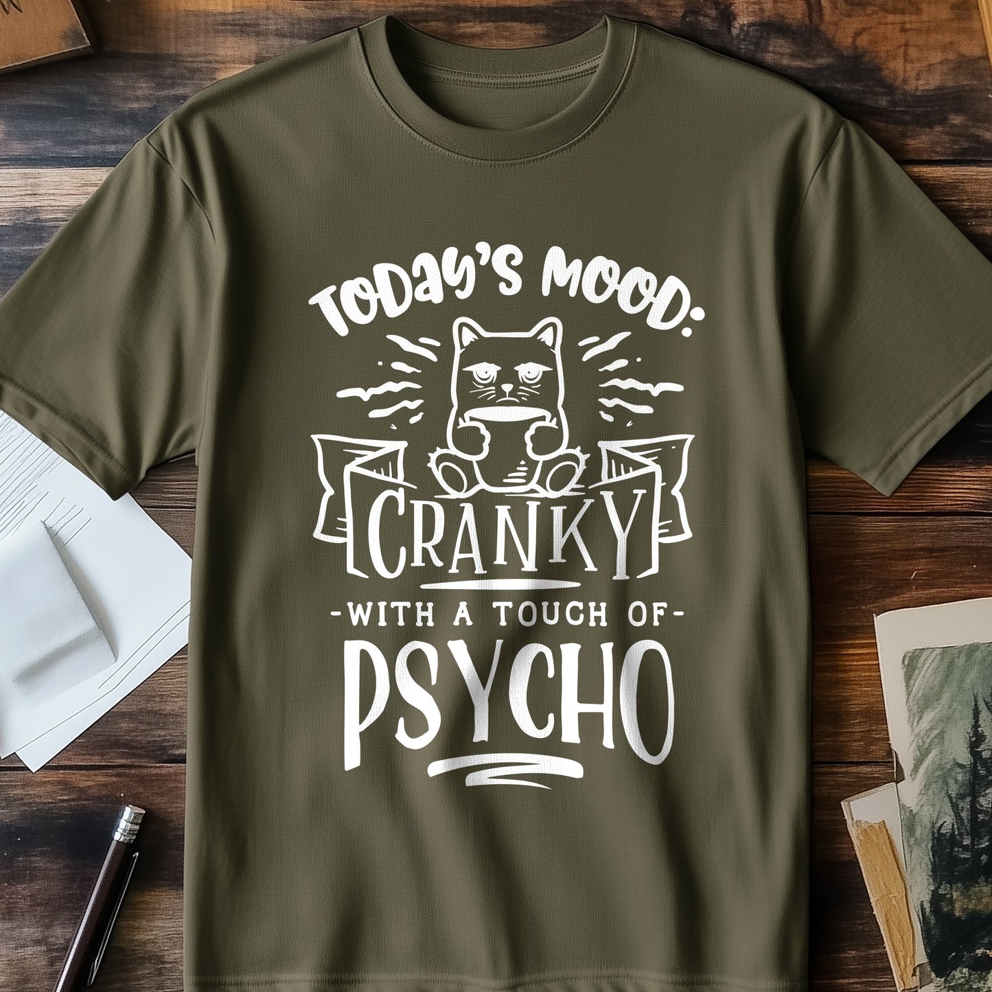 Today's Mood Cranky T-shirt - Embrace